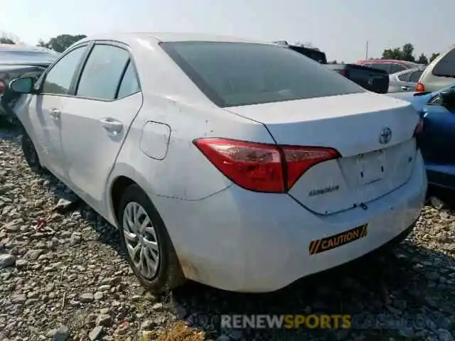 3 Photograph of a damaged car 2T1BURHE0KC188108 TOYOTA COROLLA 2019