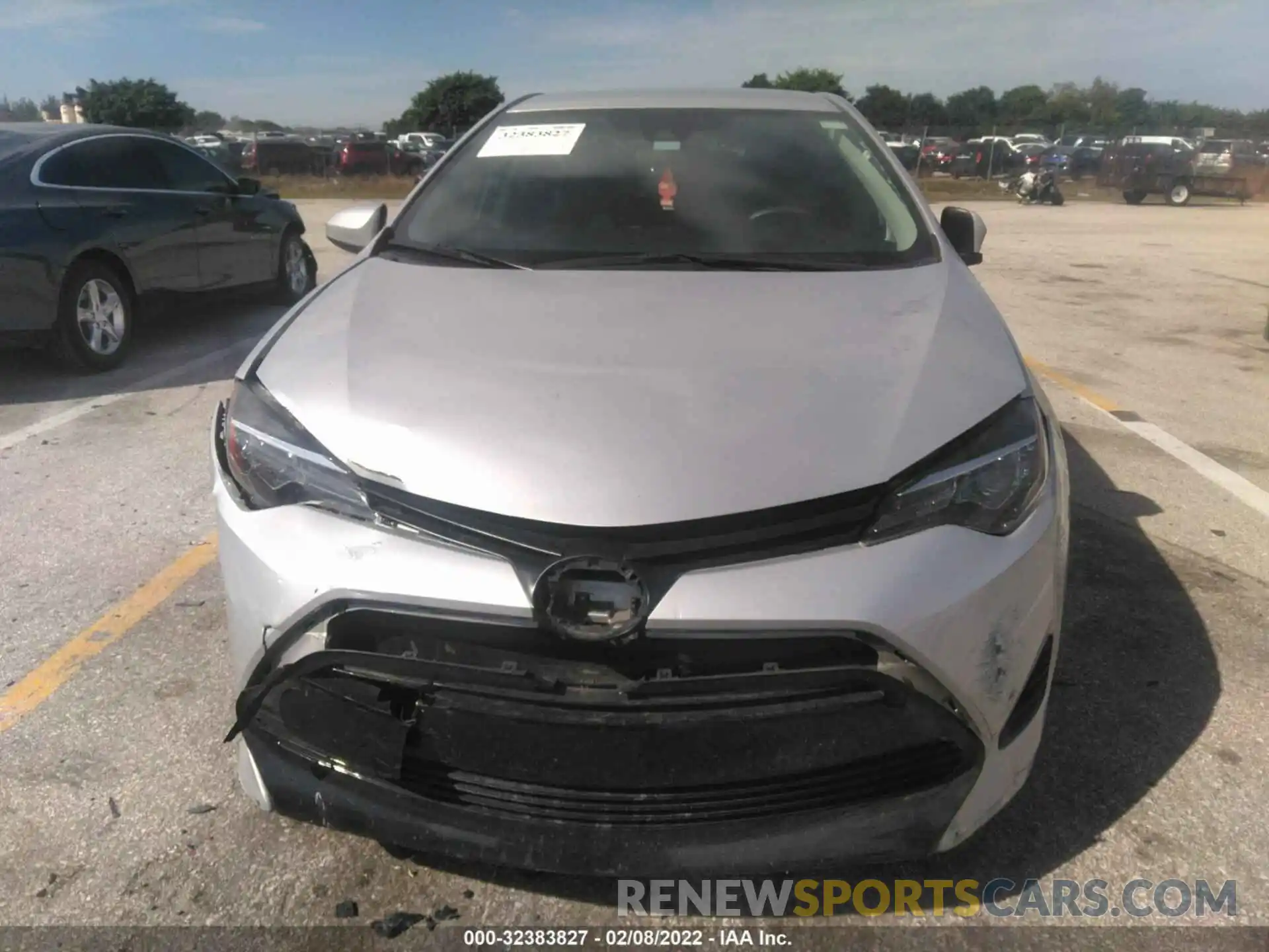 6 Photograph of a damaged car 2T1BURHE0KC188769 TOYOTA COROLLA 2019