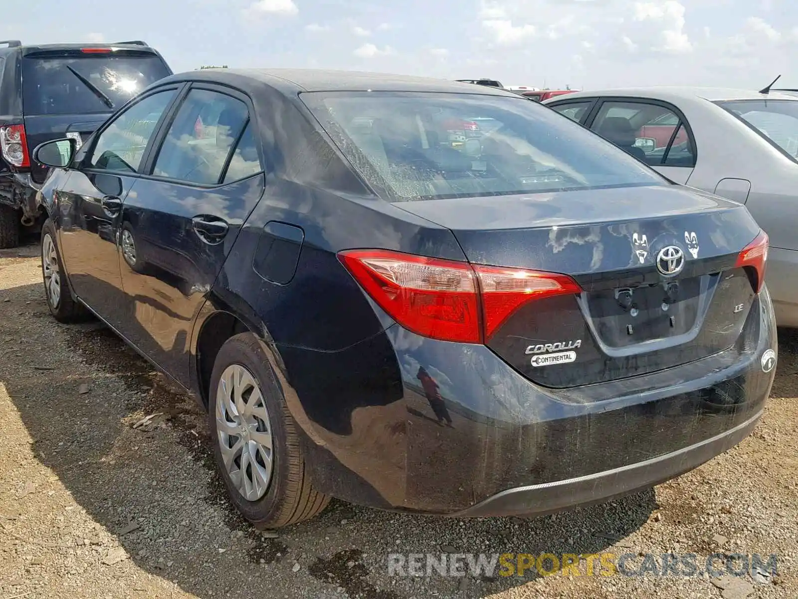 3 Photograph of a damaged car 2T1BURHE0KC190425 TOYOTA COROLLA 2019