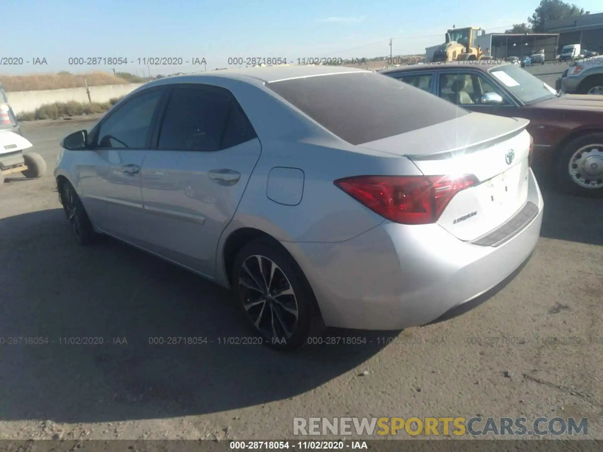 3 Photograph of a damaged car 2T1BURHE0KC192630 TOYOTA COROLLA 2019