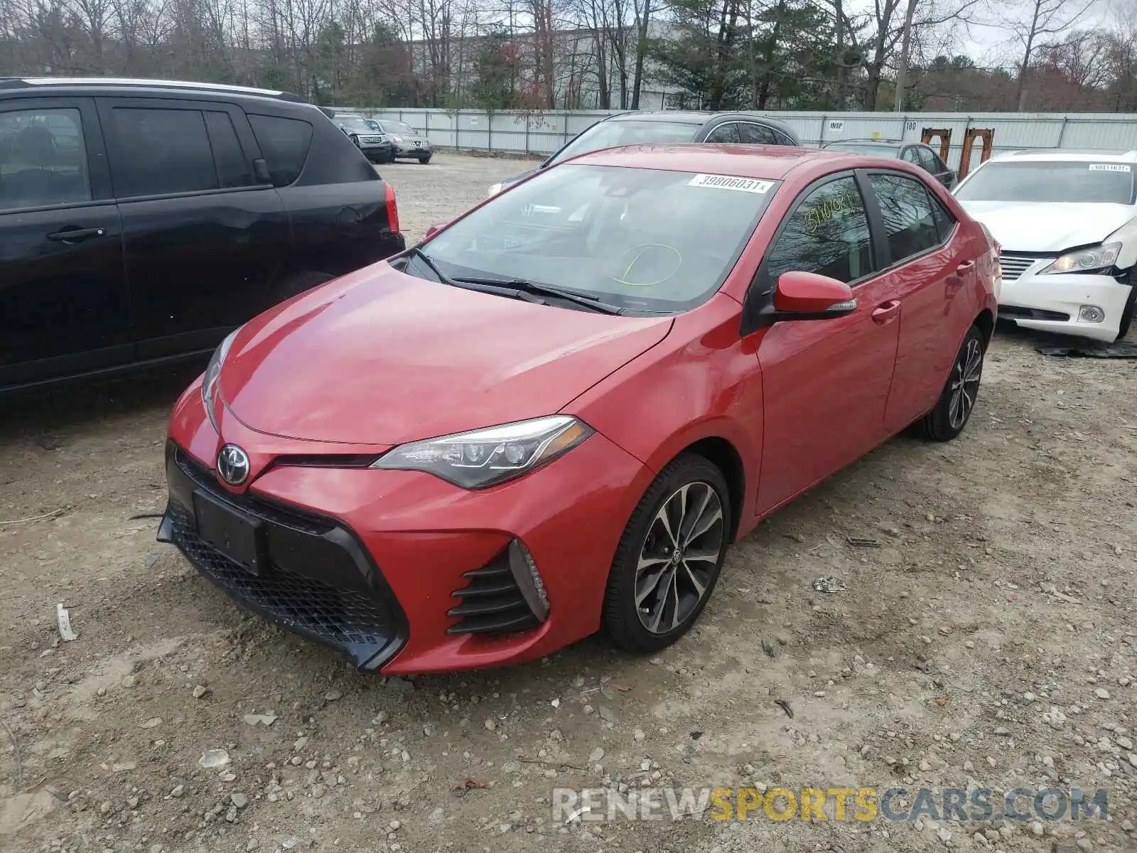 2 Photograph of a damaged car 2T1BURHE0KC197262 TOYOTA COROLLA 2019