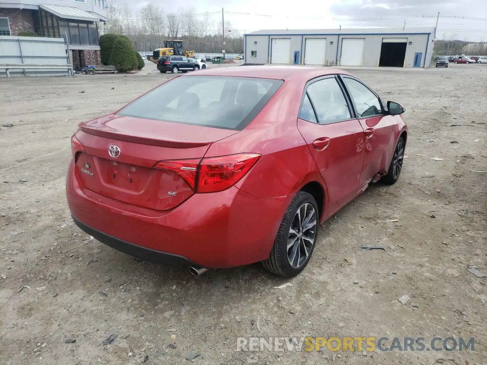 4 Photograph of a damaged car 2T1BURHE0KC197262 TOYOTA COROLLA 2019