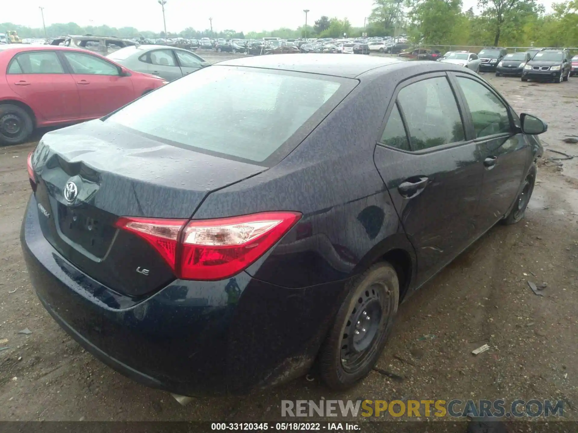 4 Photograph of a damaged car 2T1BURHE0KC197715 TOYOTA COROLLA 2019