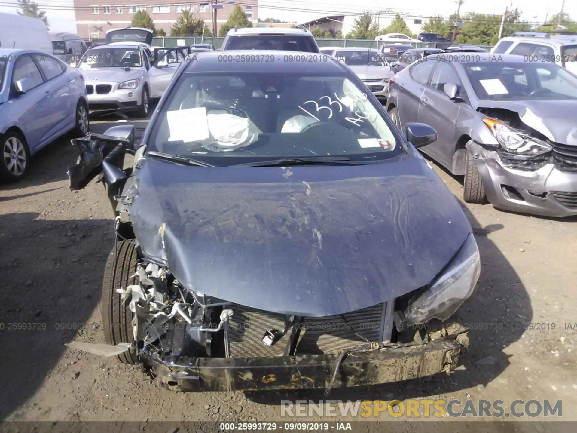 6 Photograph of a damaged car 2T1BURHE0KC198685 TOYOTA COROLLA 2019