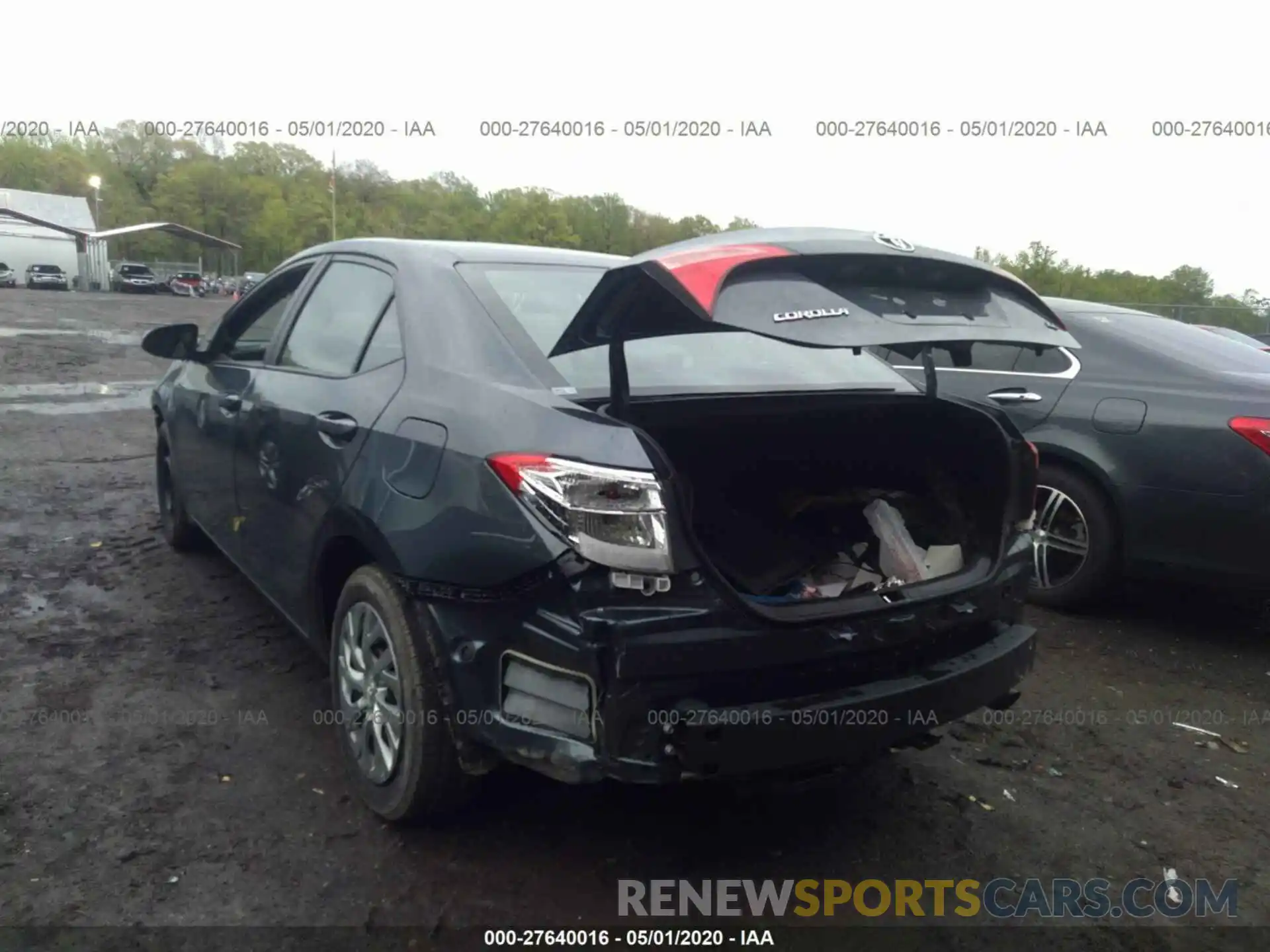 3 Photograph of a damaged car 2T1BURHE0KC198797 TOYOTA COROLLA 2019