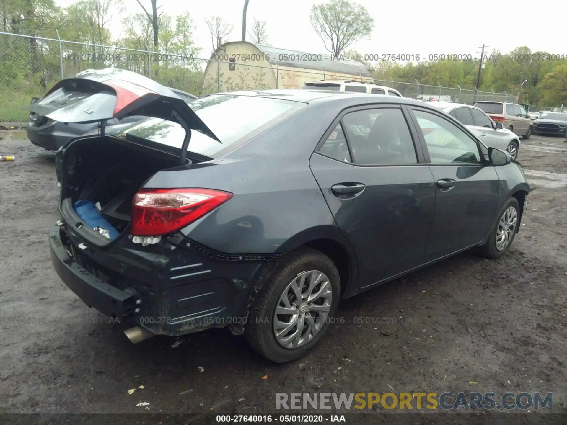 4 Photograph of a damaged car 2T1BURHE0KC198797 TOYOTA COROLLA 2019