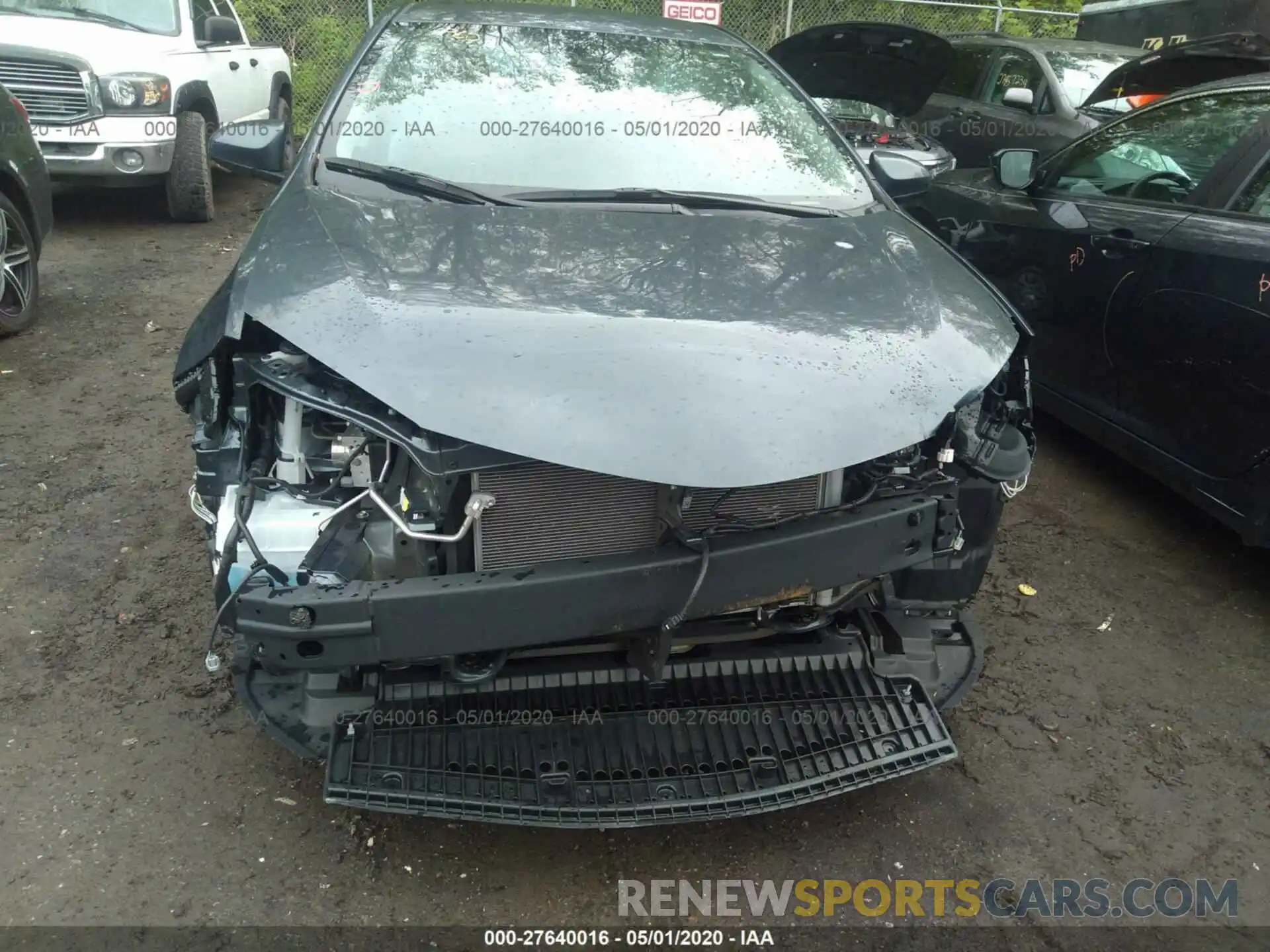 6 Photograph of a damaged car 2T1BURHE0KC198797 TOYOTA COROLLA 2019