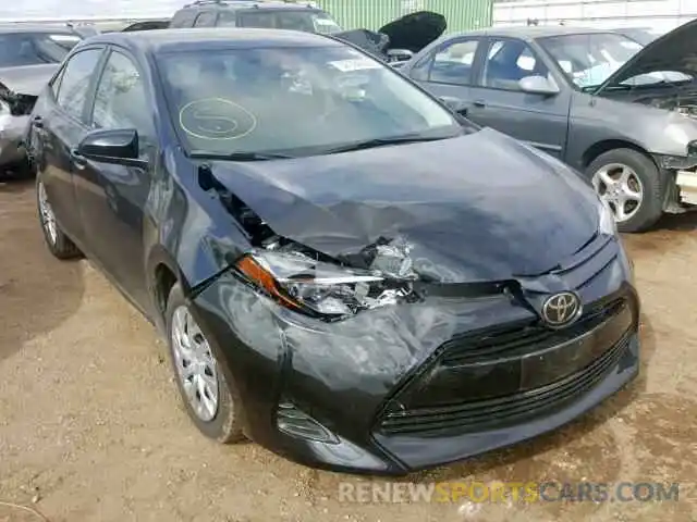 1 Photograph of a damaged car 2T1BURHE0KC199285 TOYOTA COROLLA 2019