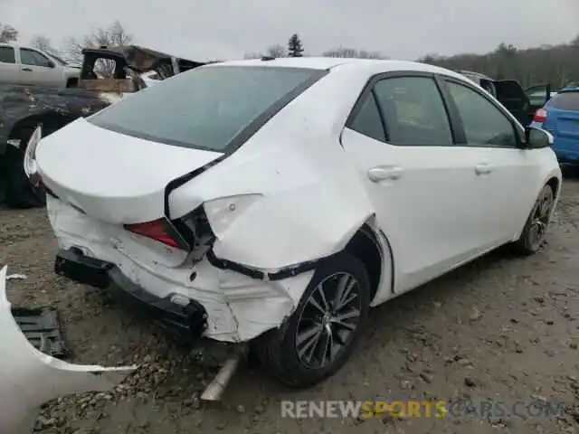 4 Photograph of a damaged car 2T1BURHE0KC199416 TOYOTA COROLLA 2019