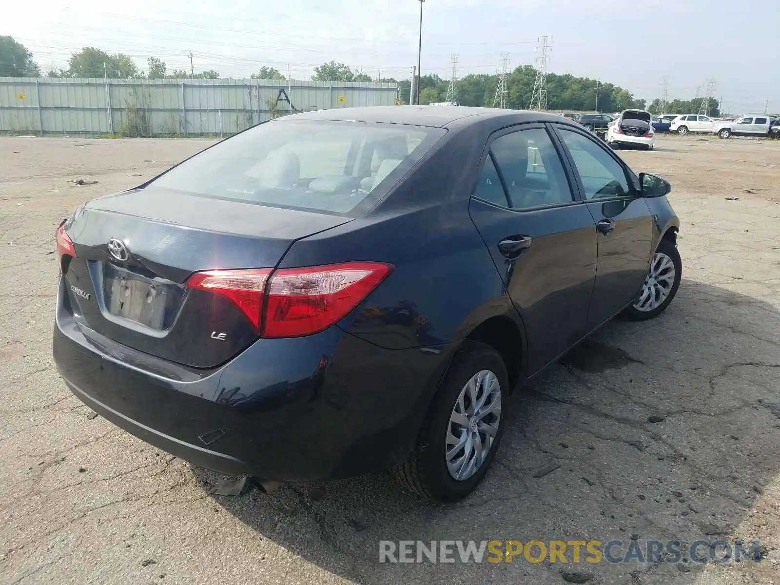 4 Photograph of a damaged car 2T1BURHE0KC199903 TOYOTA COROLLA 2019