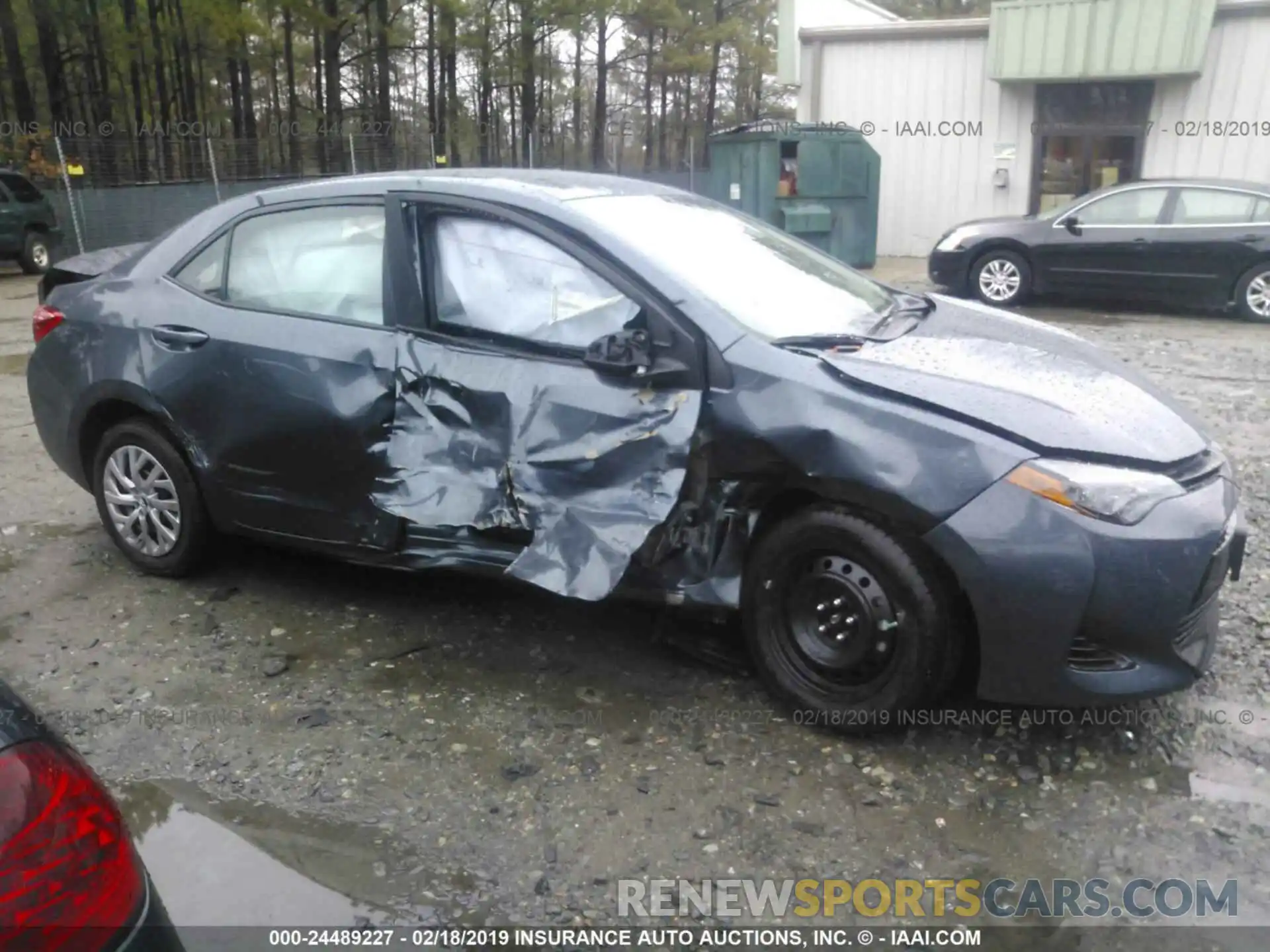 1 Photograph of a damaged car 2T1BURHE0KC200287 TOYOTA COROLLA 2019