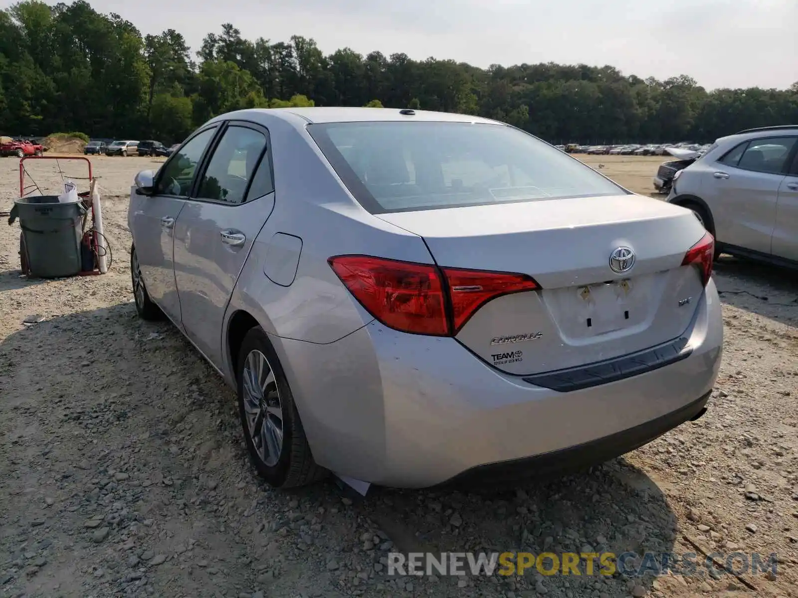 3 Photograph of a damaged car 2T1BURHE0KC200399 TOYOTA COROLLA 2019