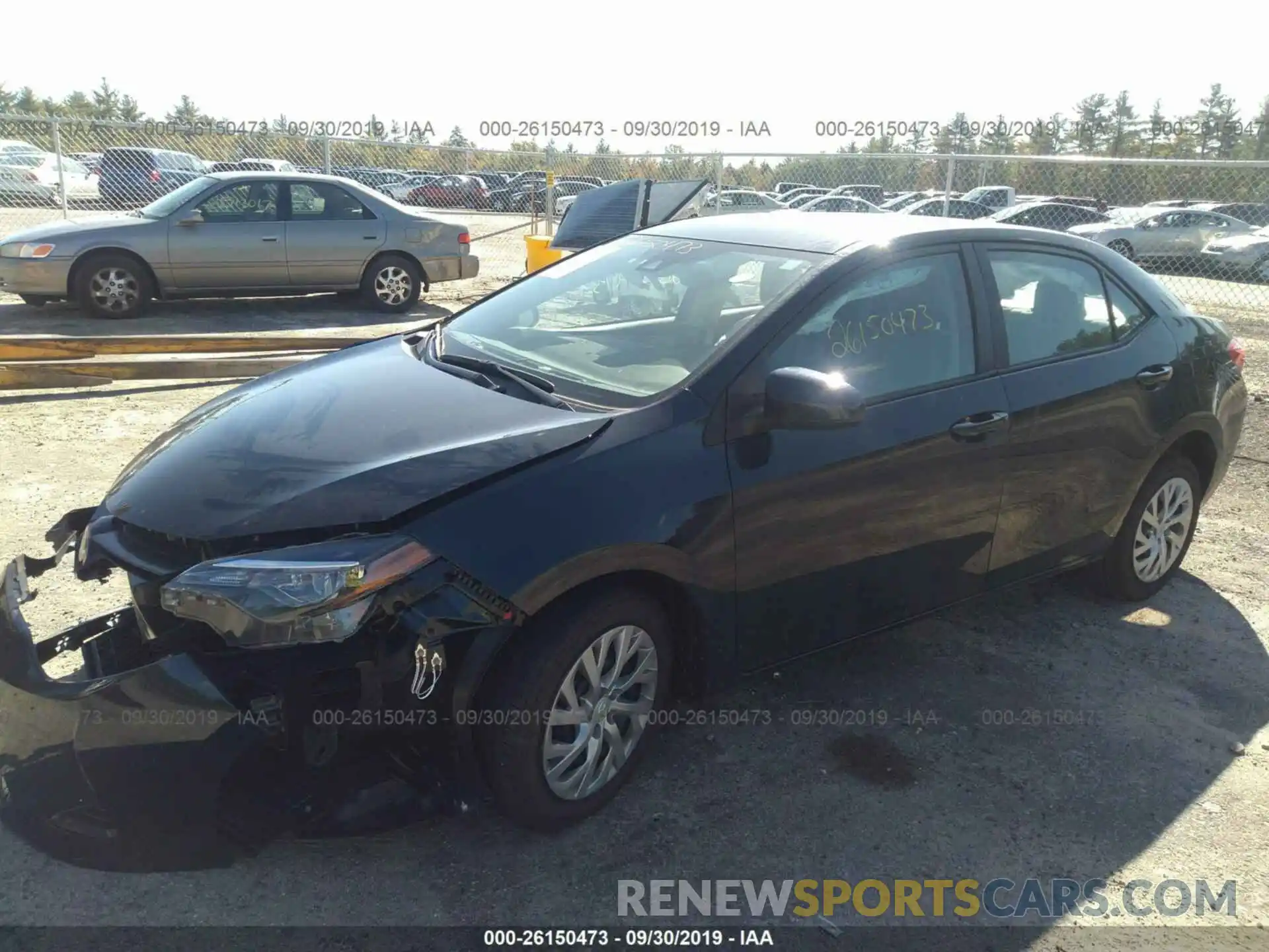 2 Photograph of a damaged car 2T1BURHE0KC200466 TOYOTA COROLLA 2019