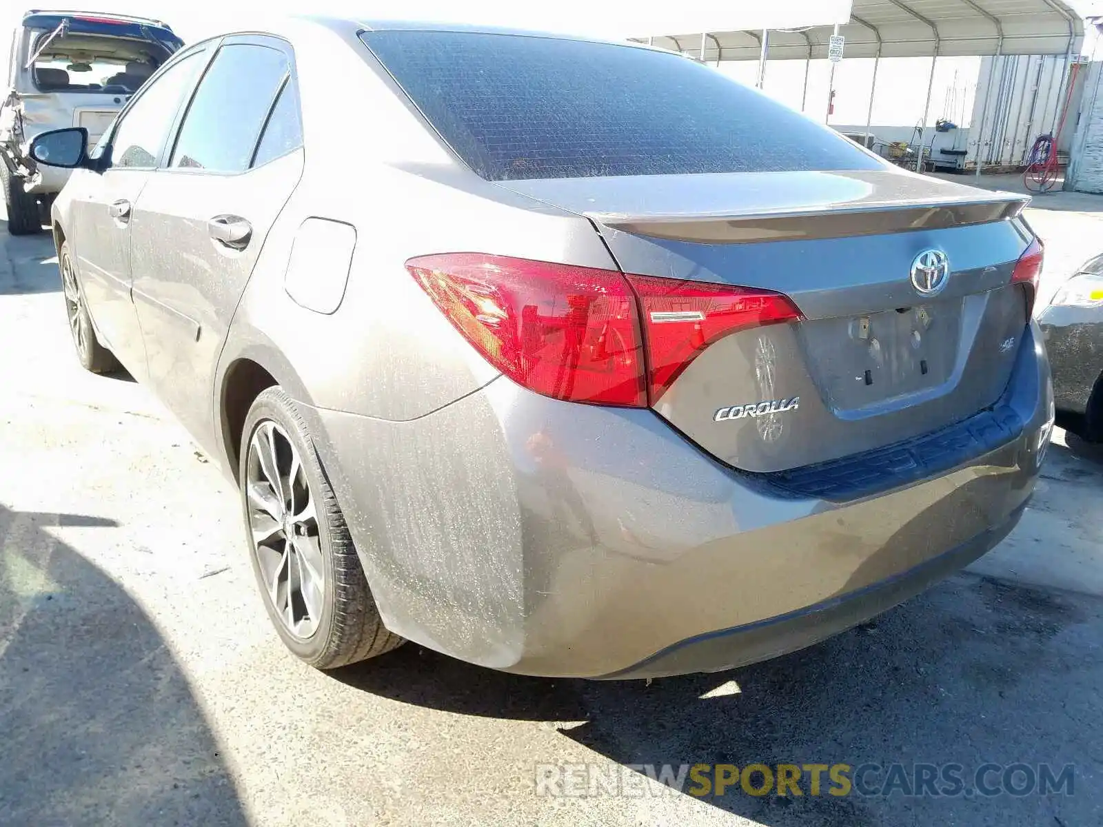 3 Photograph of a damaged car 2T1BURHE0KC200547 TOYOTA COROLLA 2019