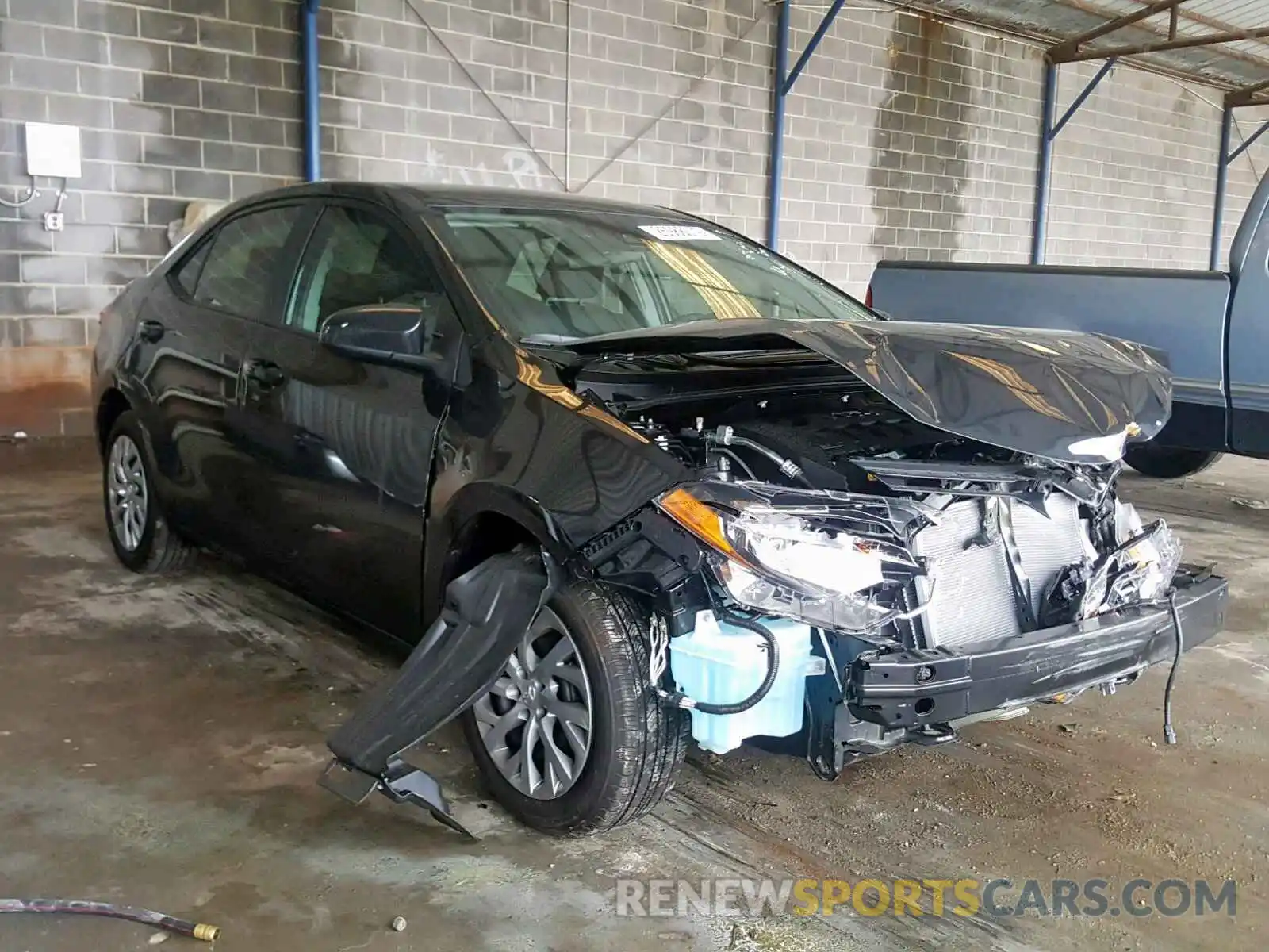 1 Photograph of a damaged car 2T1BURHE0KC201200 TOYOTA COROLLA 2019