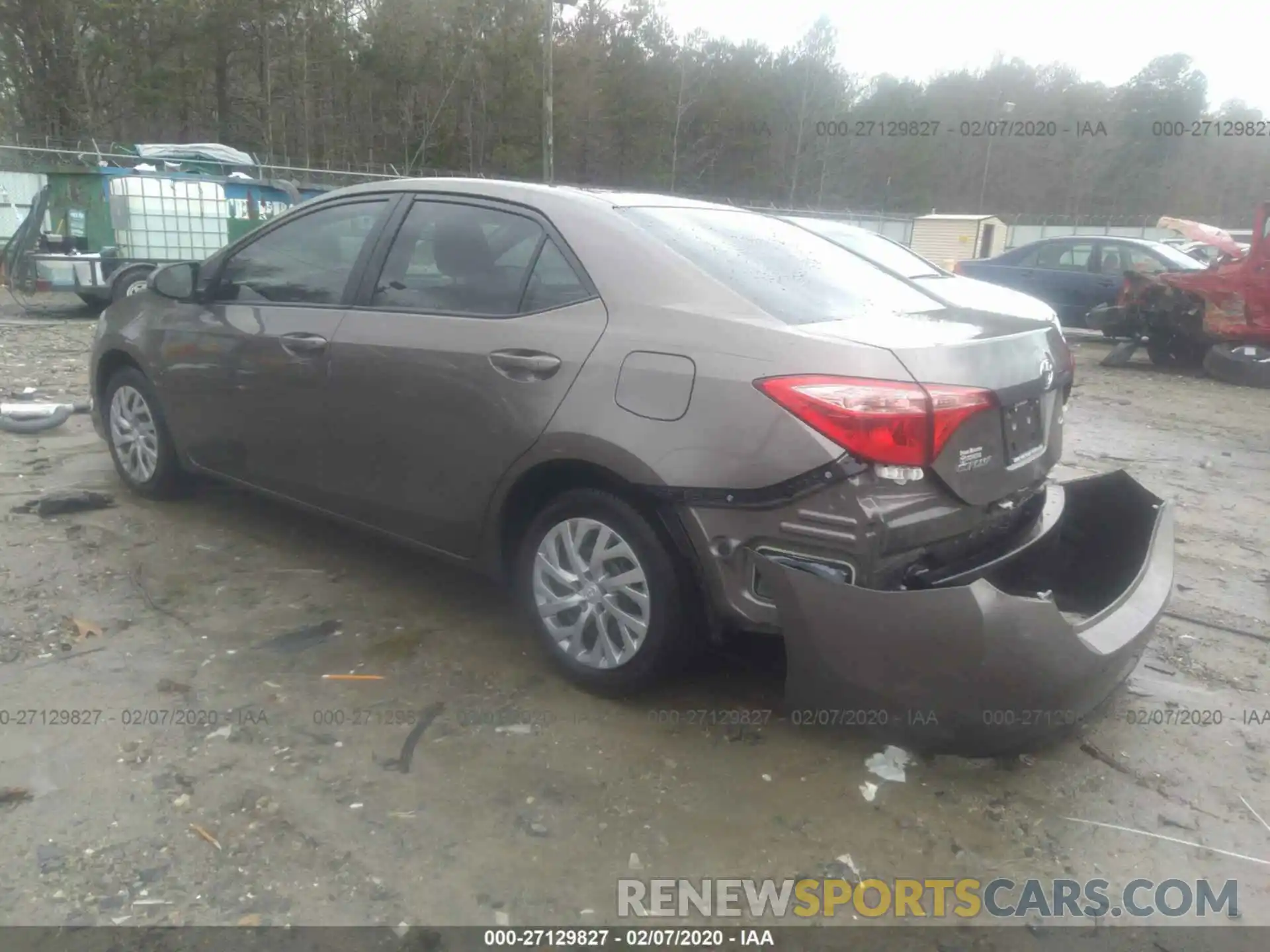 3 Photograph of a damaged car 2T1BURHE0KC201388 TOYOTA COROLLA 2019