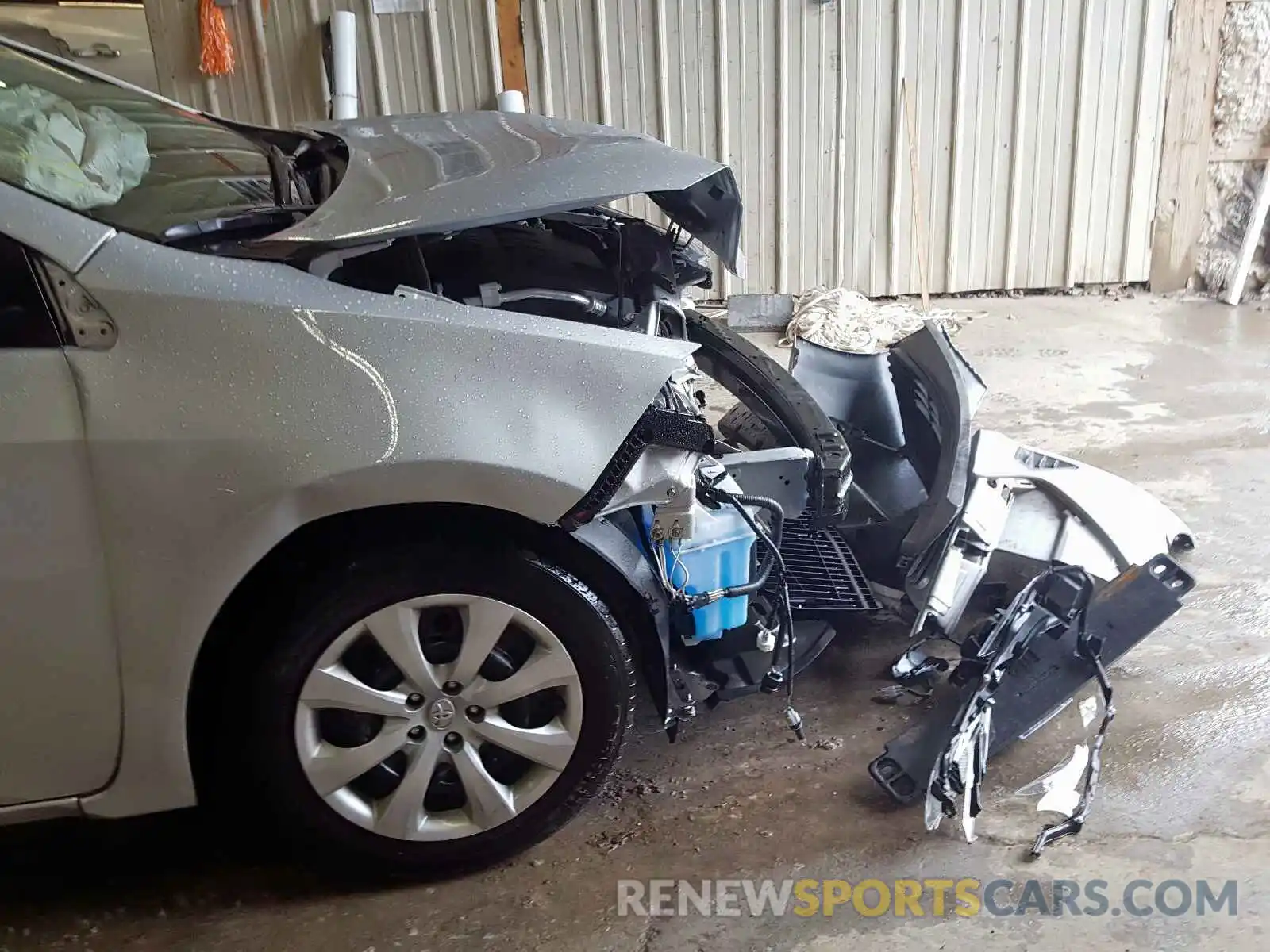 9 Photograph of a damaged car 2T1BURHE0KC205425 TOYOTA COROLLA 2019