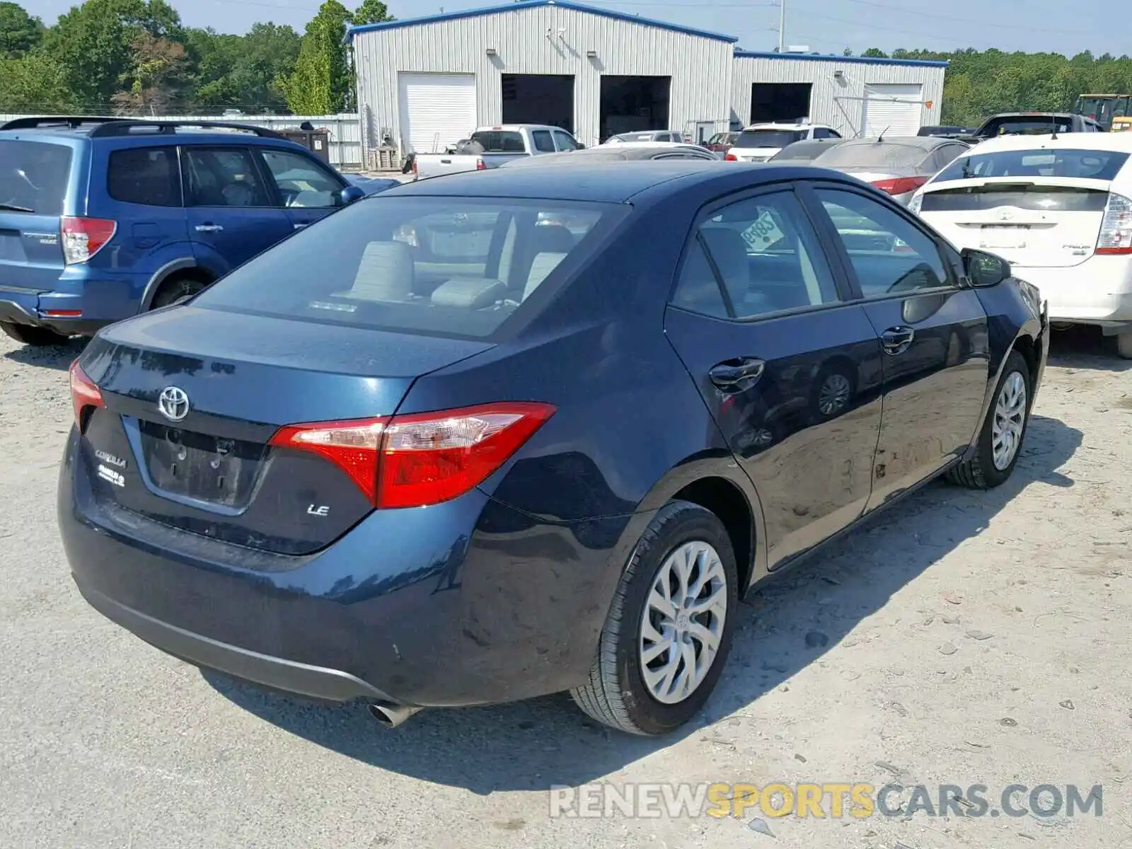 4 Photograph of a damaged car 2T1BURHE0KC206221 TOYOTA COROLLA 2019