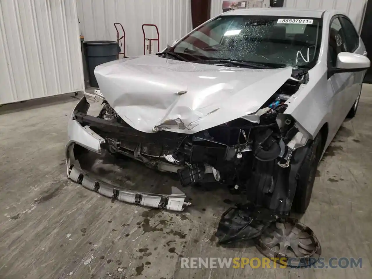 9 Photograph of a damaged car 2T1BURHE0KC206249 TOYOTA COROLLA 2019