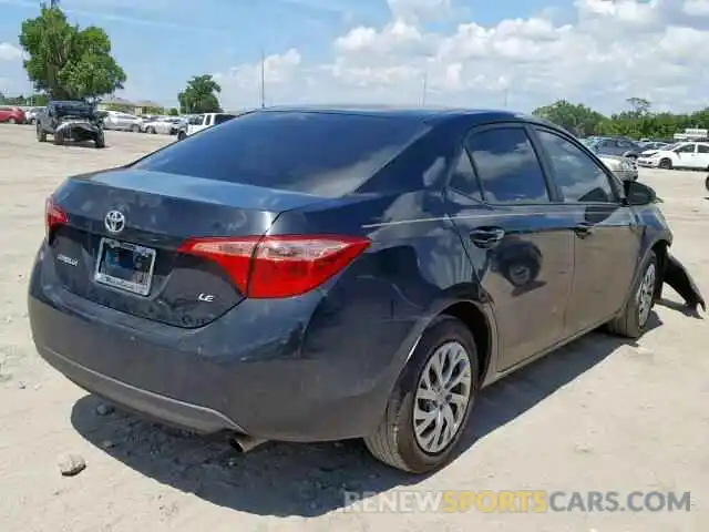 4 Photograph of a damaged car 2T1BURHE0KC206252 TOYOTA COROLLA 2019