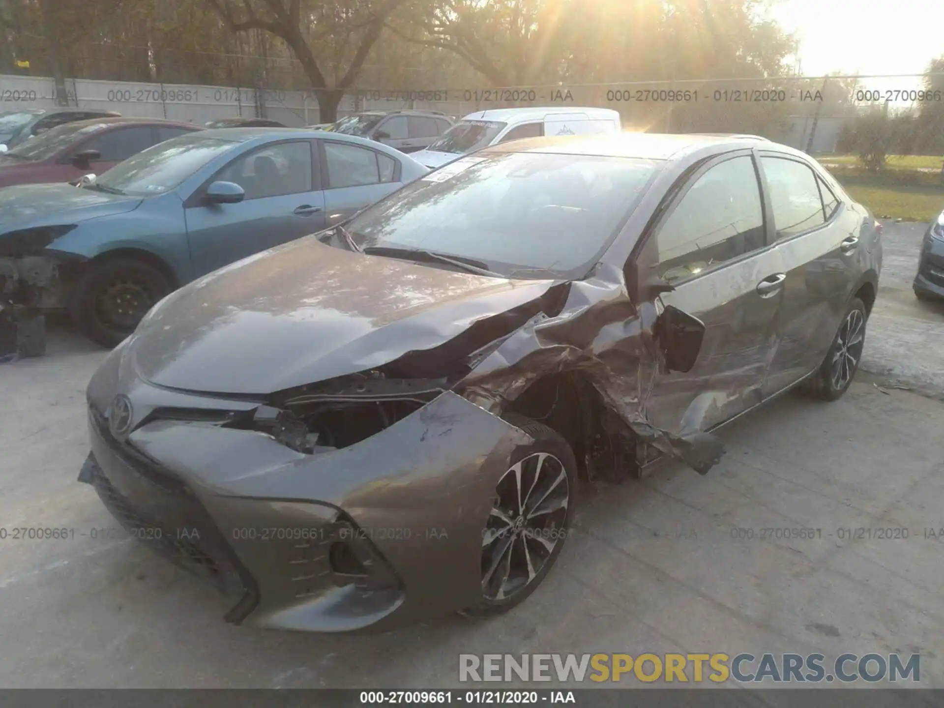 6 Photograph of a damaged car 2T1BURHE0KC207157 TOYOTA COROLLA 2019