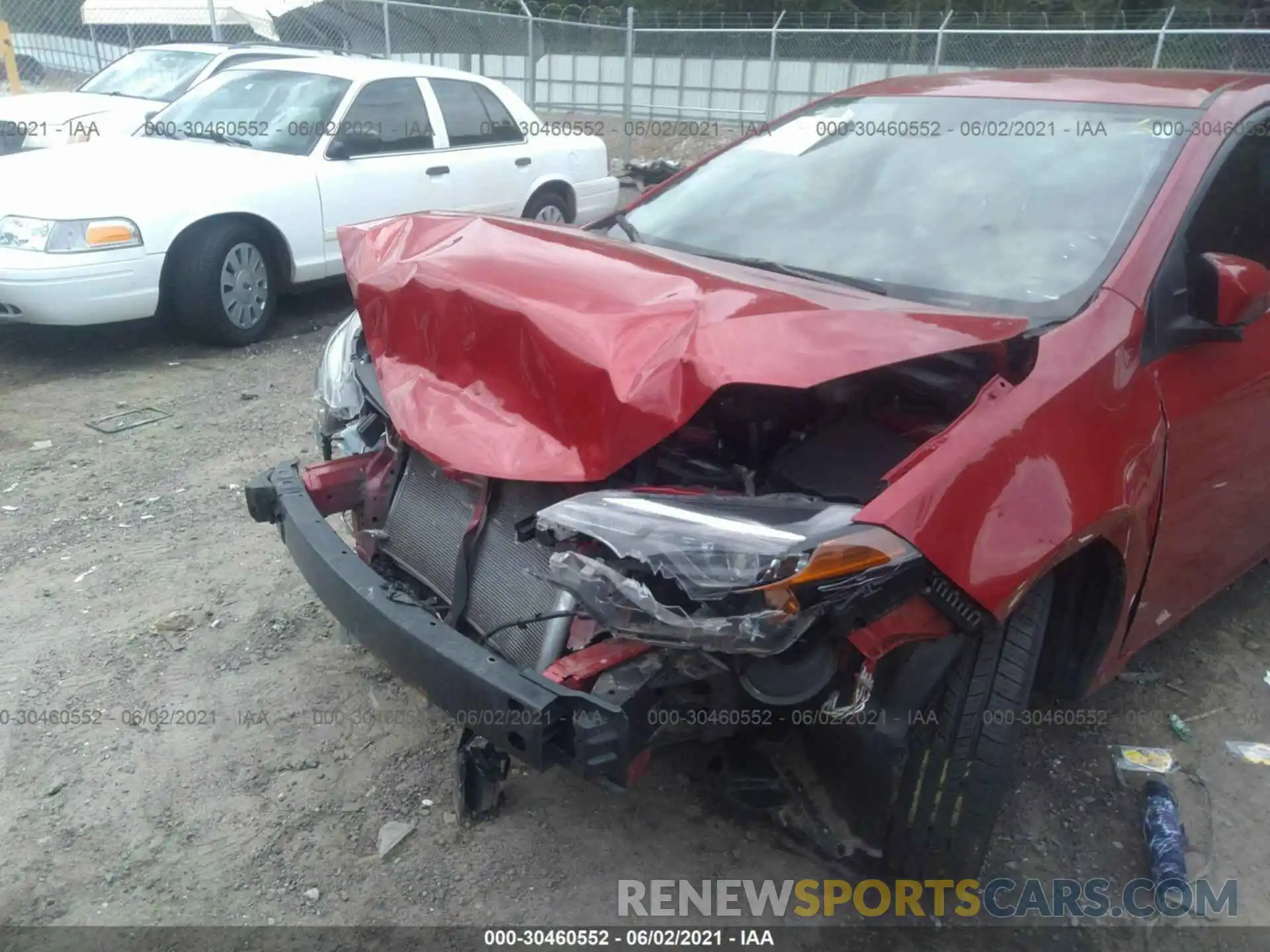 6 Photograph of a damaged car 2T1BURHE0KC207191 TOYOTA COROLLA 2019