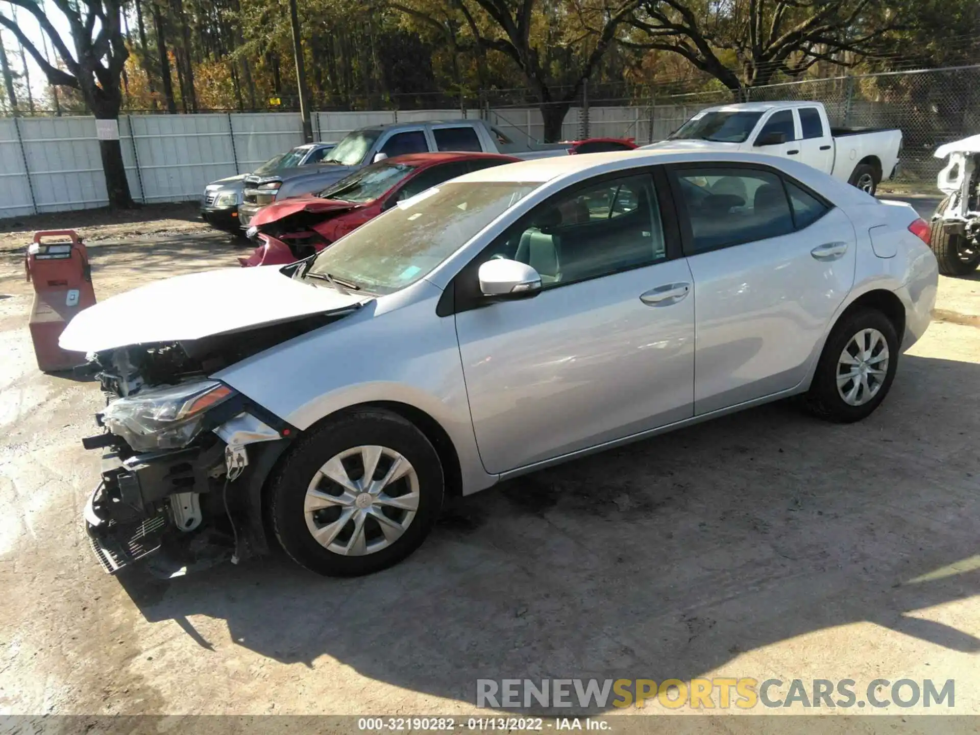 2 Photograph of a damaged car 2T1BURHE0KC209541 TOYOTA COROLLA 2019