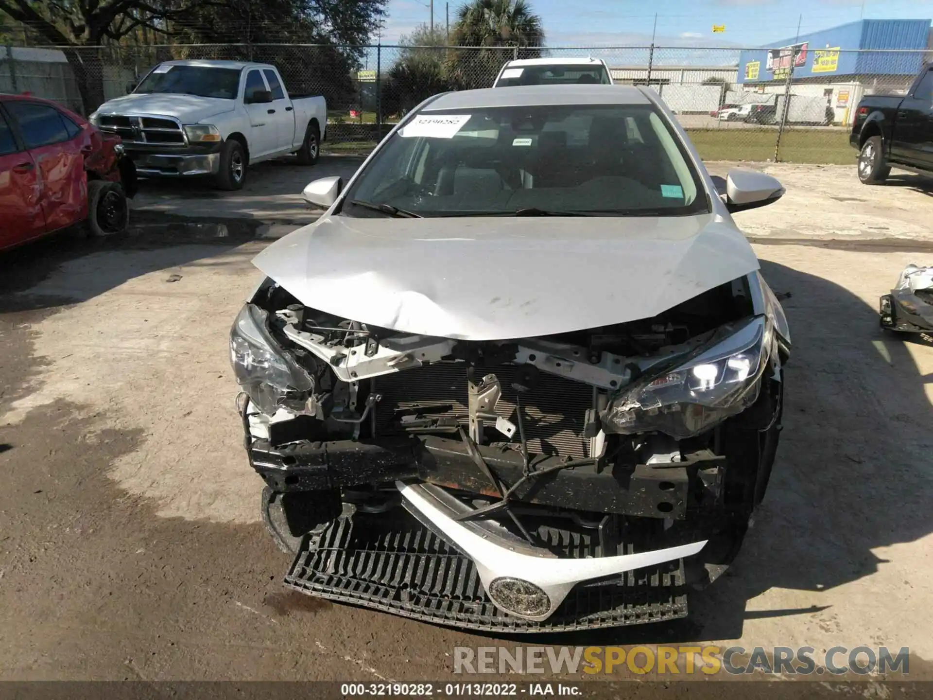 6 Photograph of a damaged car 2T1BURHE0KC209541 TOYOTA COROLLA 2019