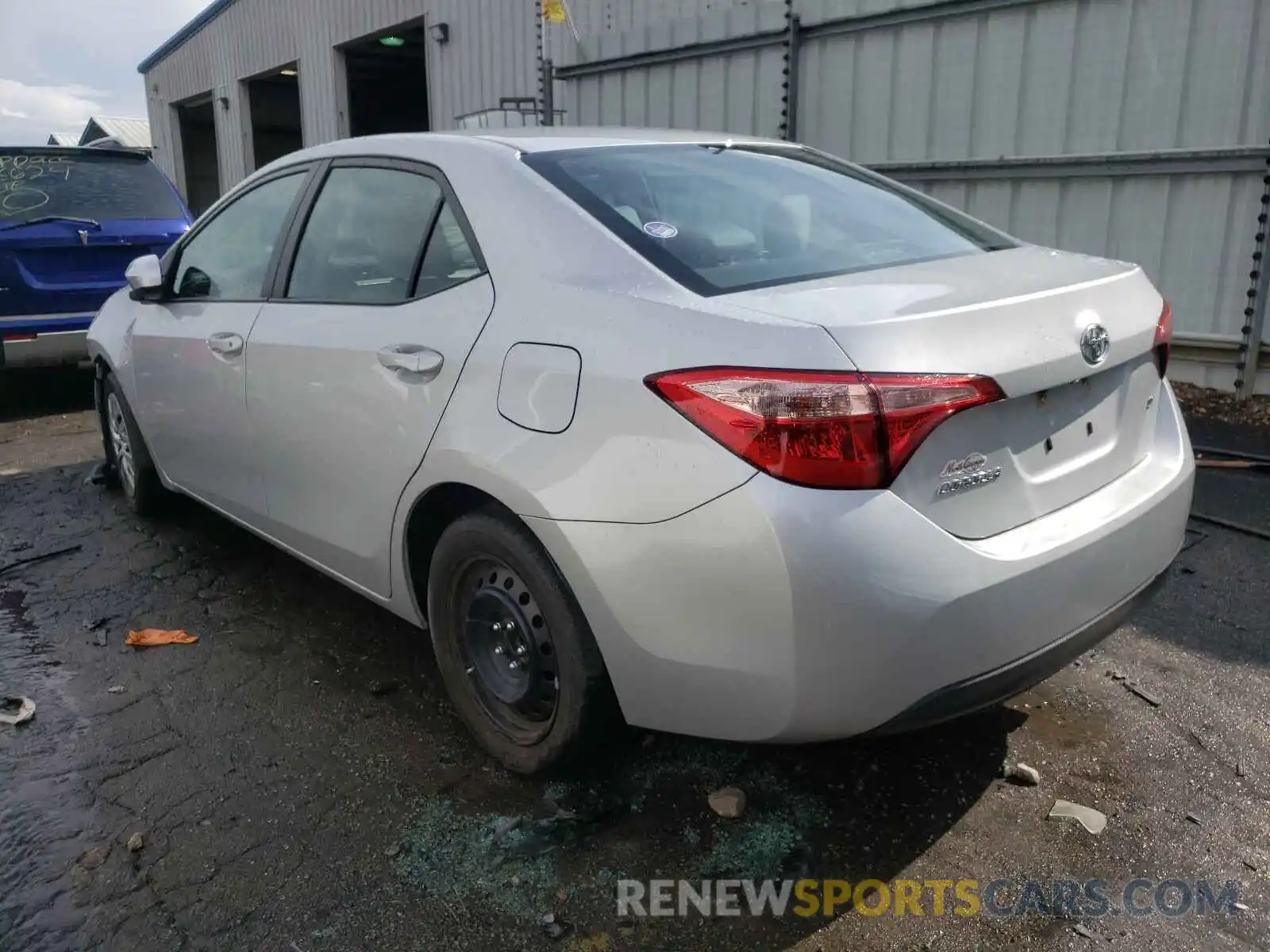 3 Photograph of a damaged car 2T1BURHE0KC209863 TOYOTA COROLLA 2019