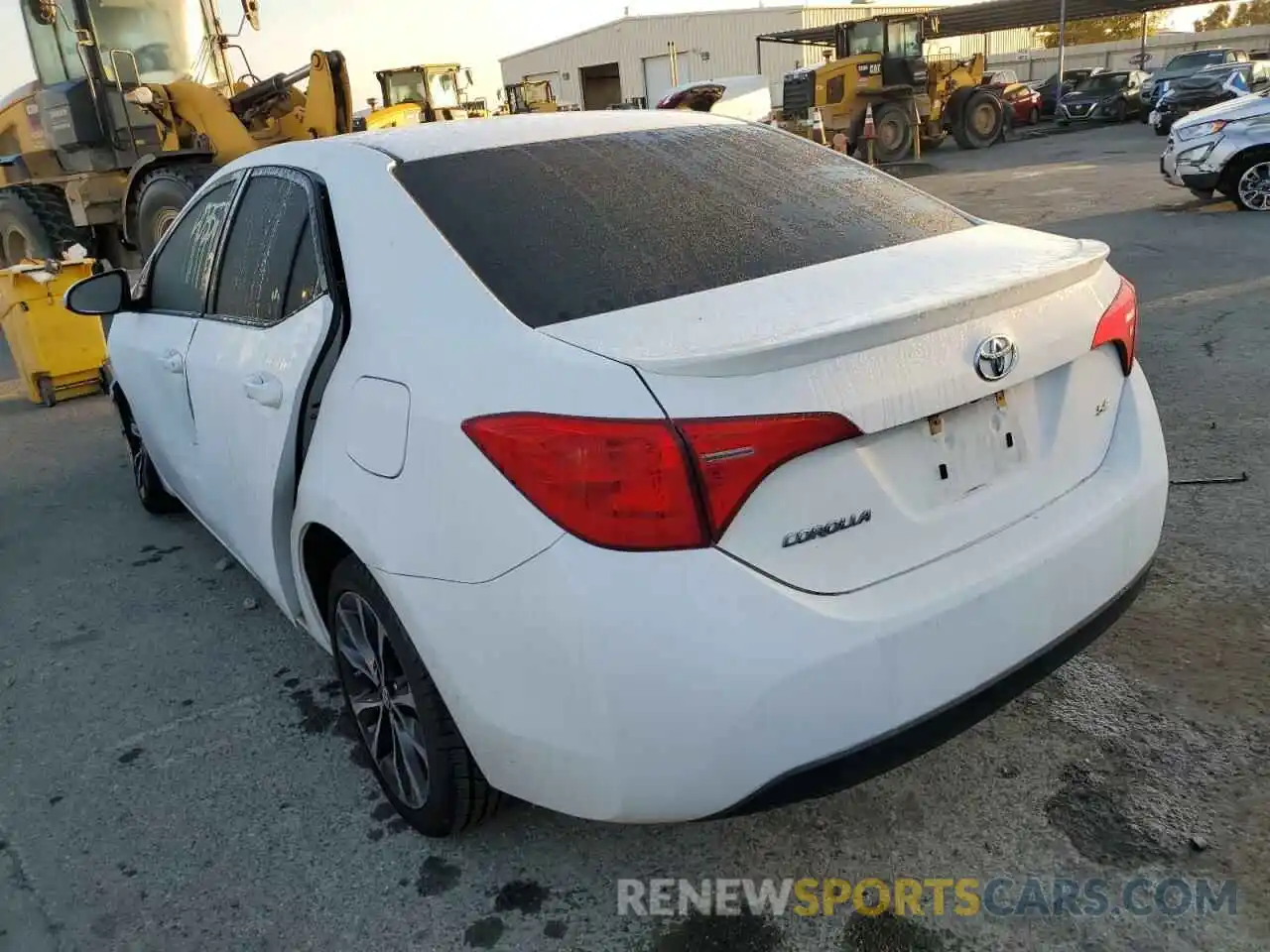 3 Photograph of a damaged car 2T1BURHE0KC210916 TOYOTA COROLLA 2019