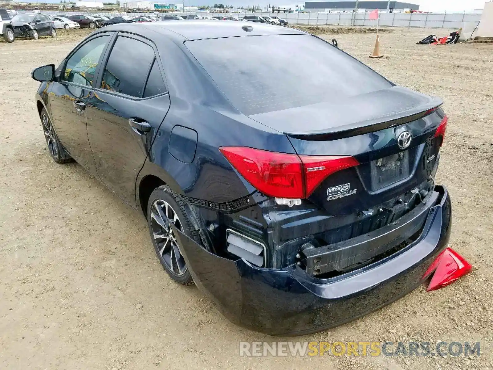 3 Photograph of a damaged car 2T1BURHE0KC211757 TOYOTA COROLLA 2019