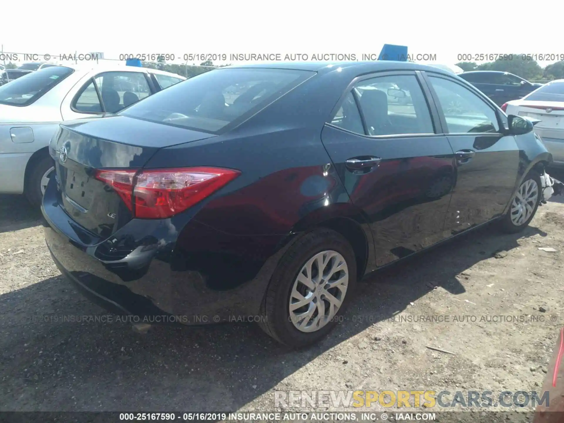 4 Фотография поврежденного автомобиля 2T1BURHE0KC212150 TOYOTA COROLLA 2019