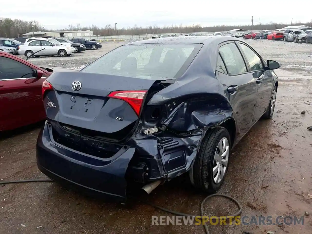 4 Photograph of a damaged car 2T1BURHE0KC212312 TOYOTA COROLLA 2019