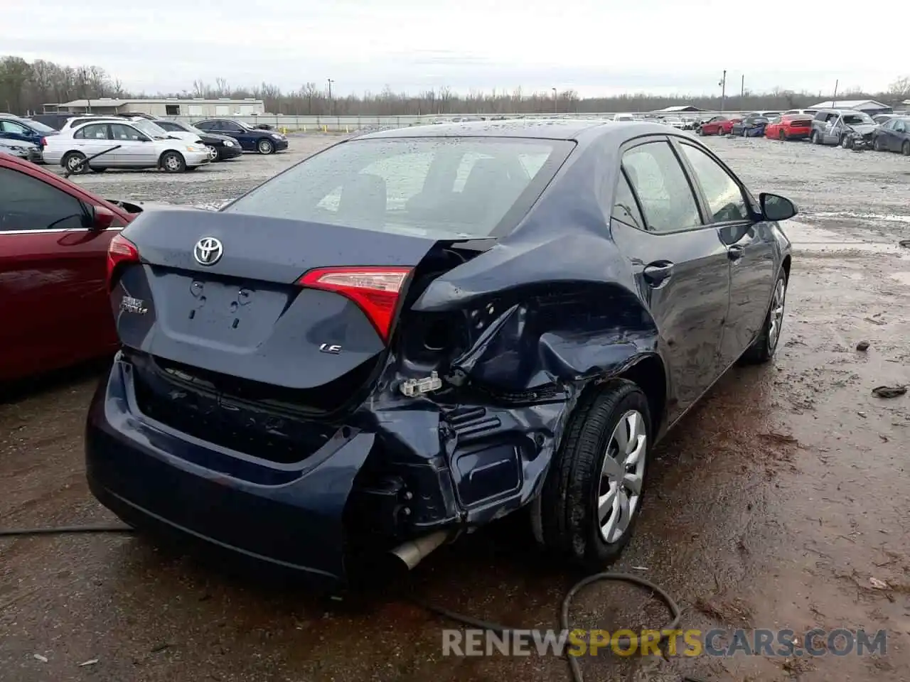 9 Photograph of a damaged car 2T1BURHE0KC212312 TOYOTA COROLLA 2019