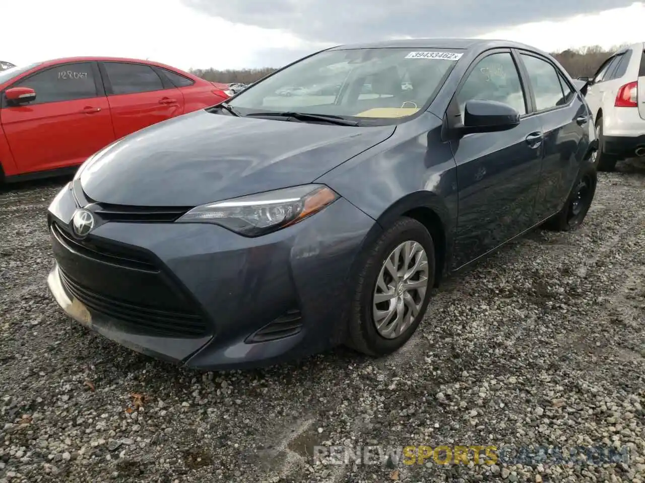 2 Photograph of a damaged car 2T1BURHE0KC212942 TOYOTA COROLLA 2019