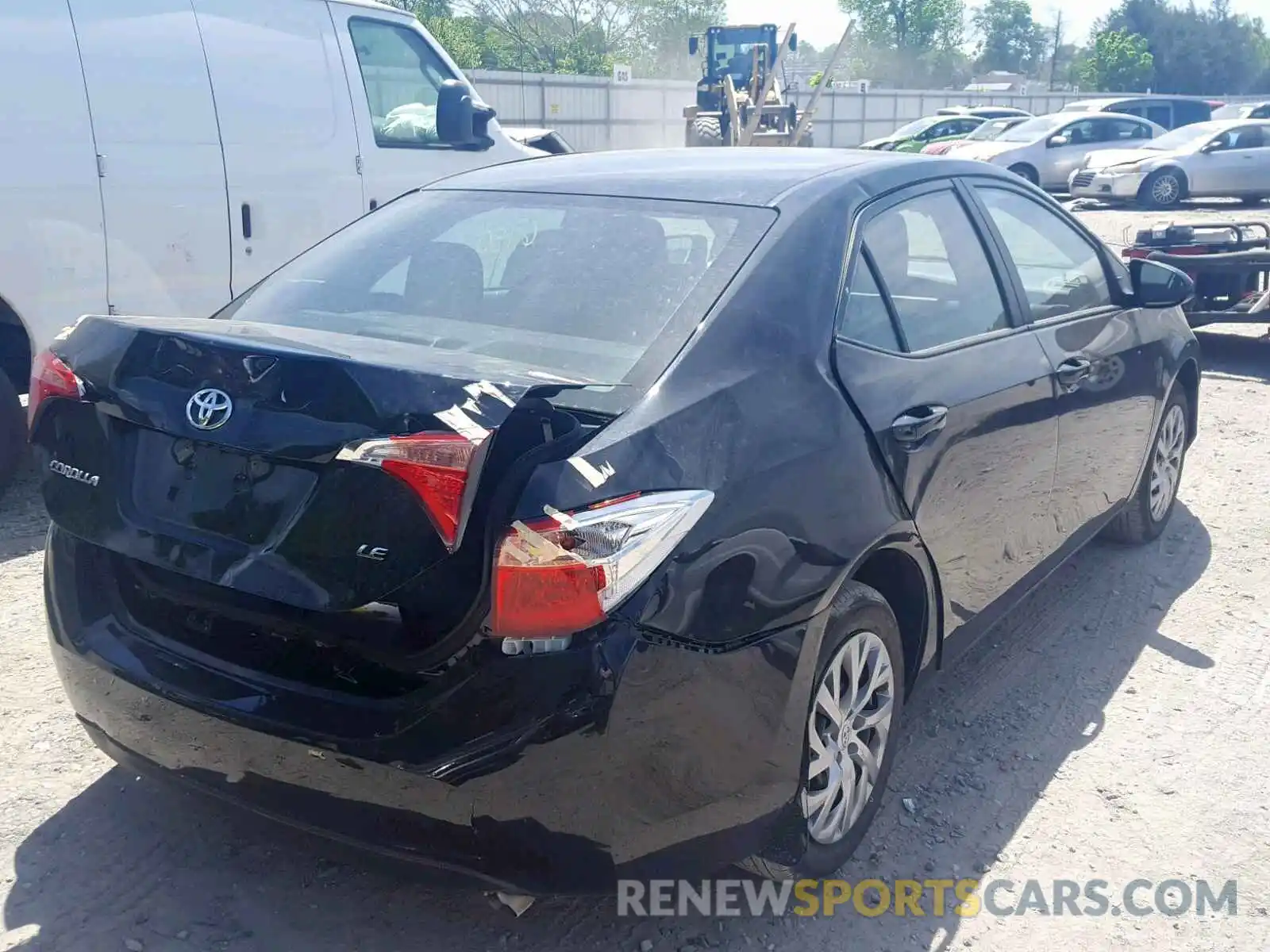 4 Photograph of a damaged car 2T1BURHE0KC213041 TOYOTA COROLLA 2019