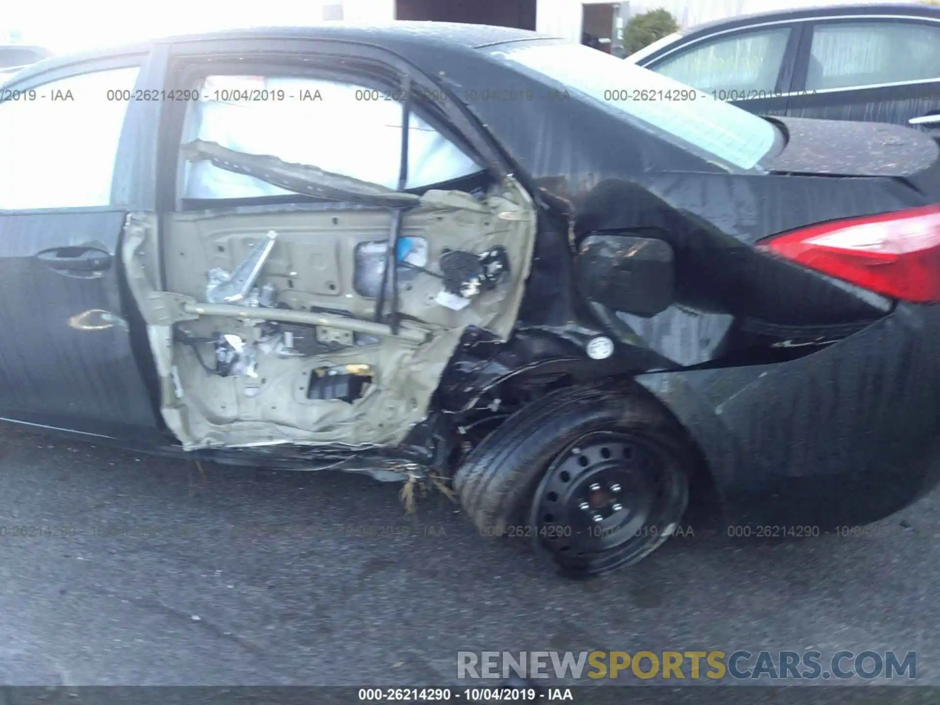 6 Photograph of a damaged car 2T1BURHE0KC213296 TOYOTA COROLLA 2019