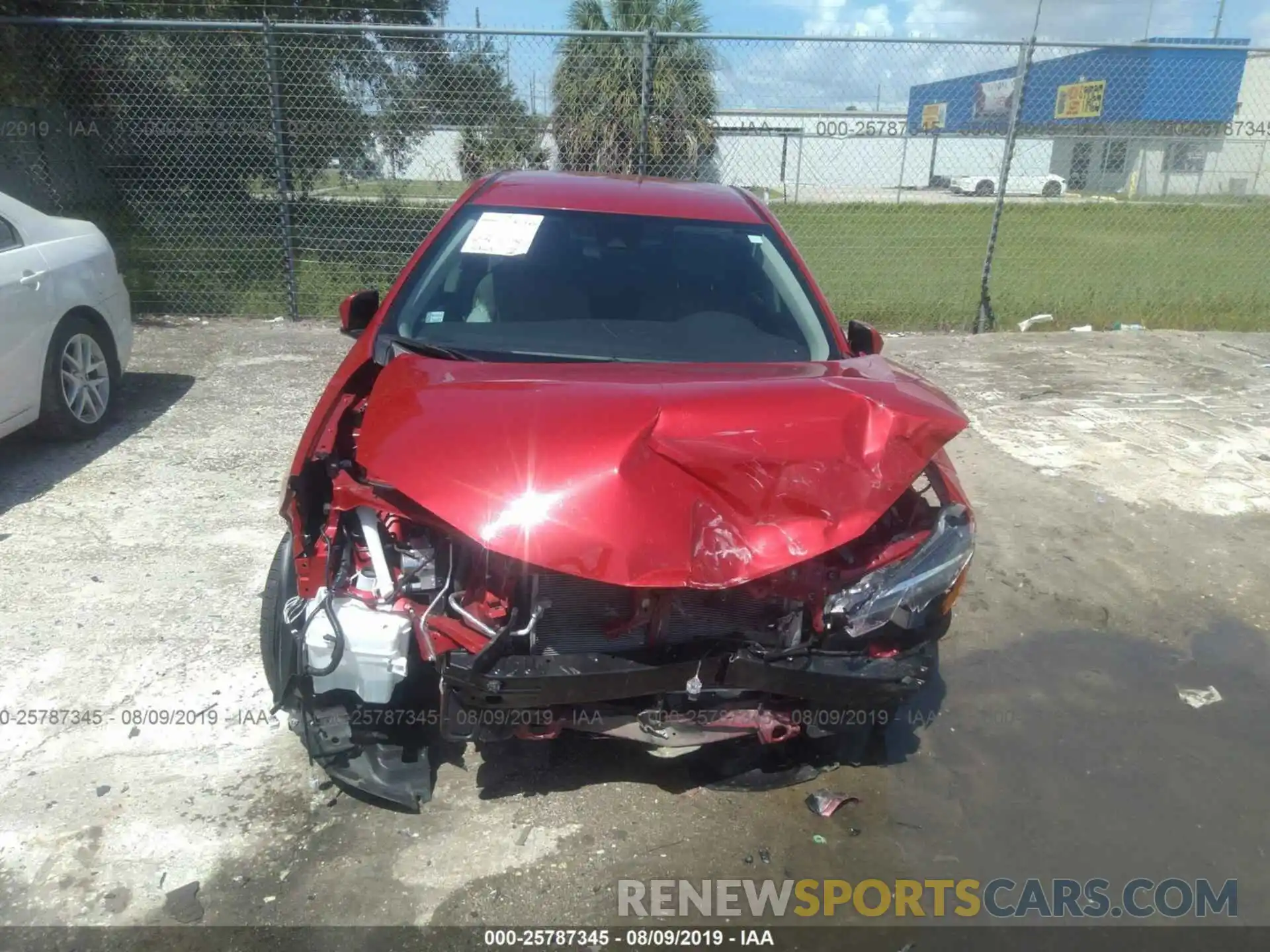 6 Photograph of a damaged car 2T1BURHE0KC213637 TOYOTA COROLLA 2019