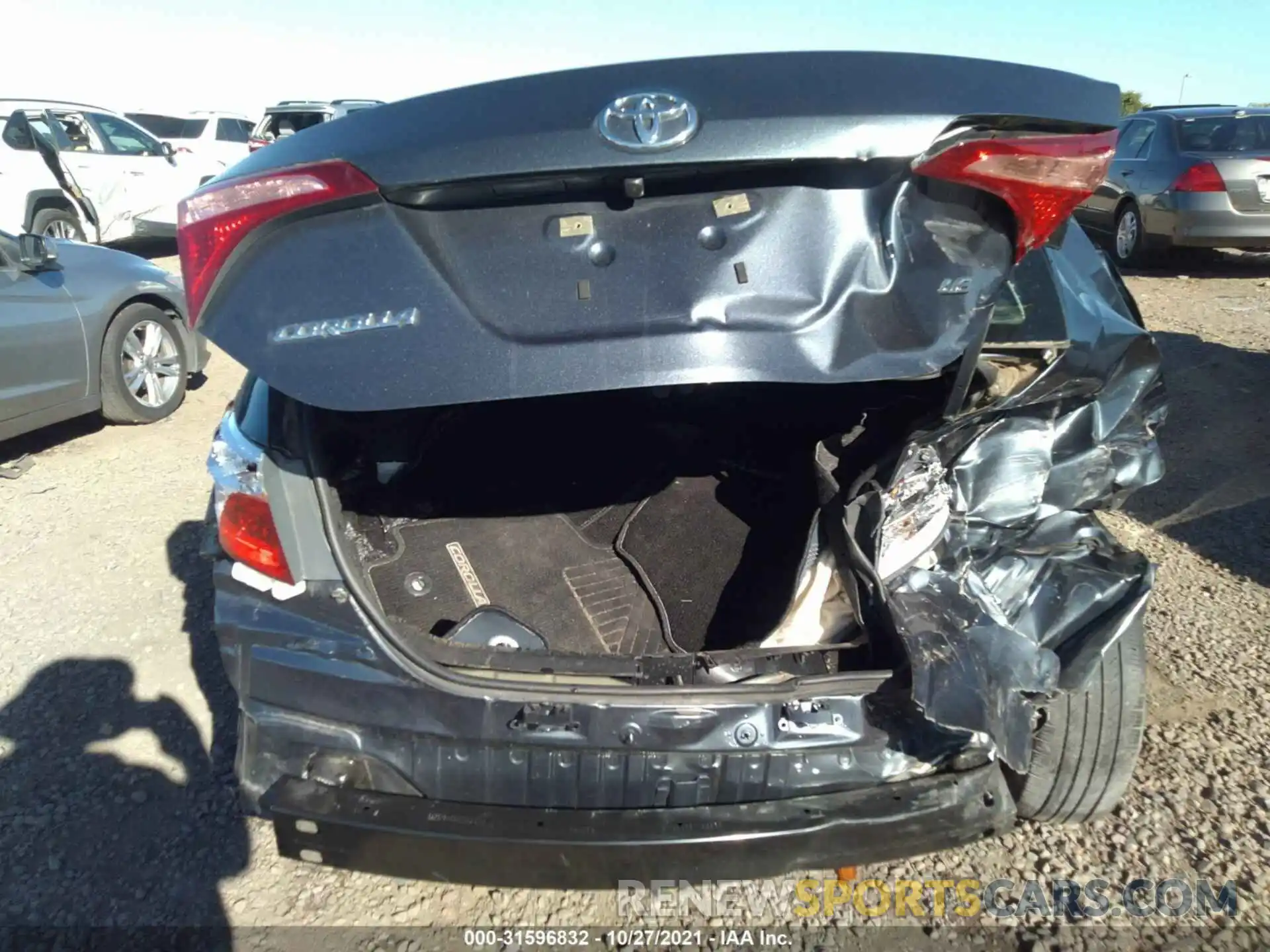 6 Photograph of a damaged car 2T1BURHE0KC213699 TOYOTA COROLLA 2019