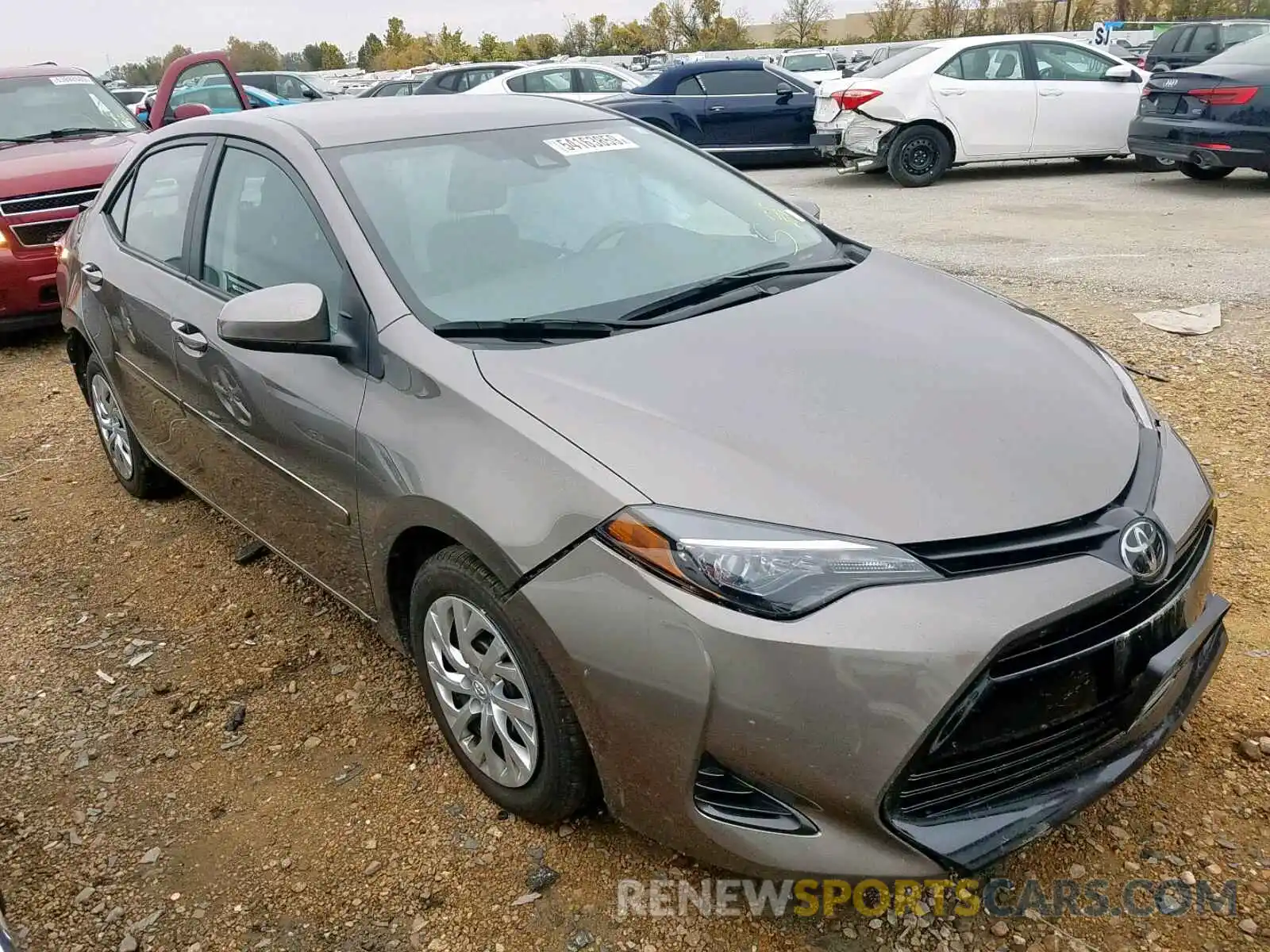 1 Photograph of a damaged car 2T1BURHE0KC213783 TOYOTA COROLLA 2019