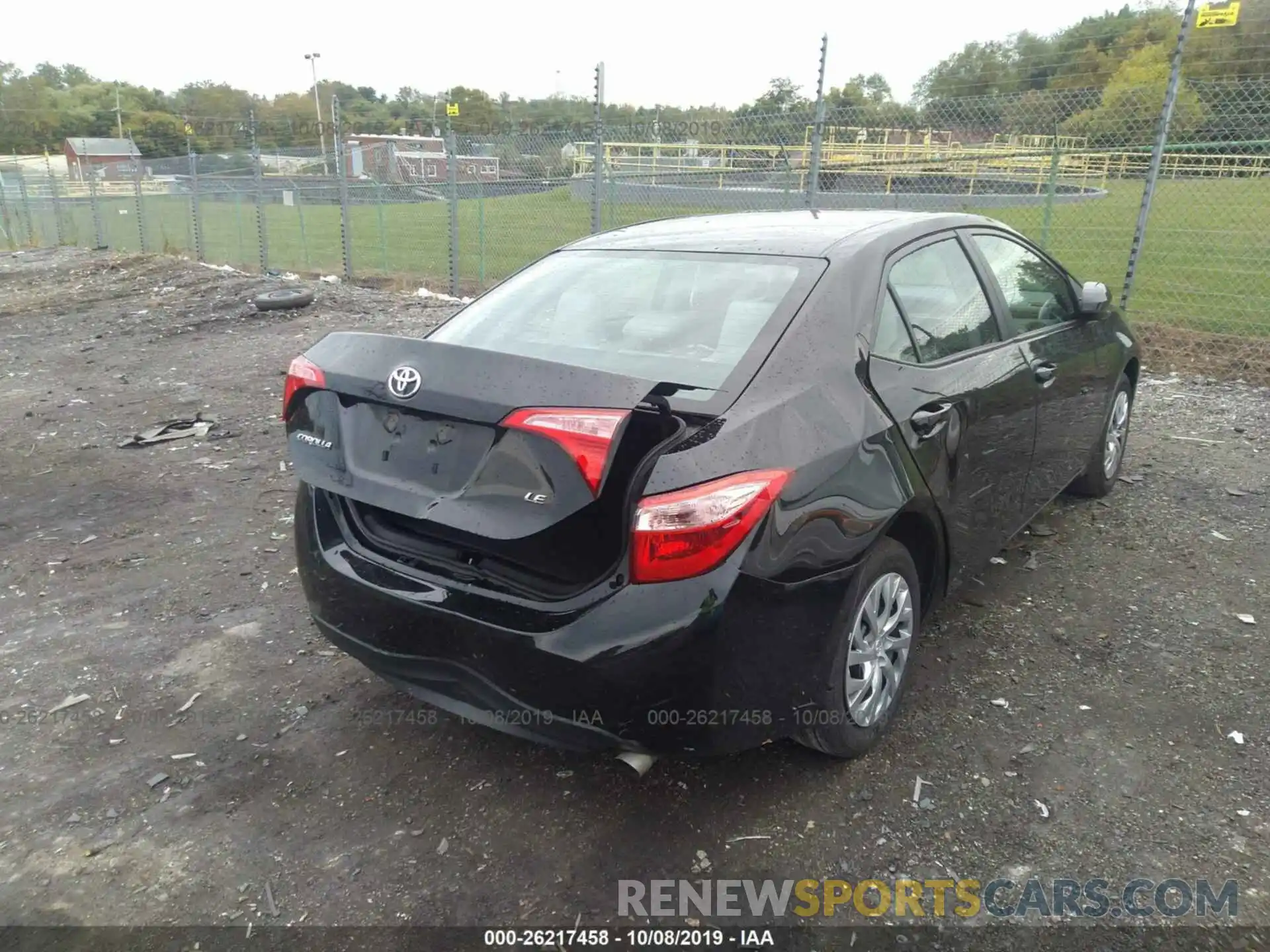 4 Photograph of a damaged car 2T1BURHE0KC214108 TOYOTA COROLLA 2019