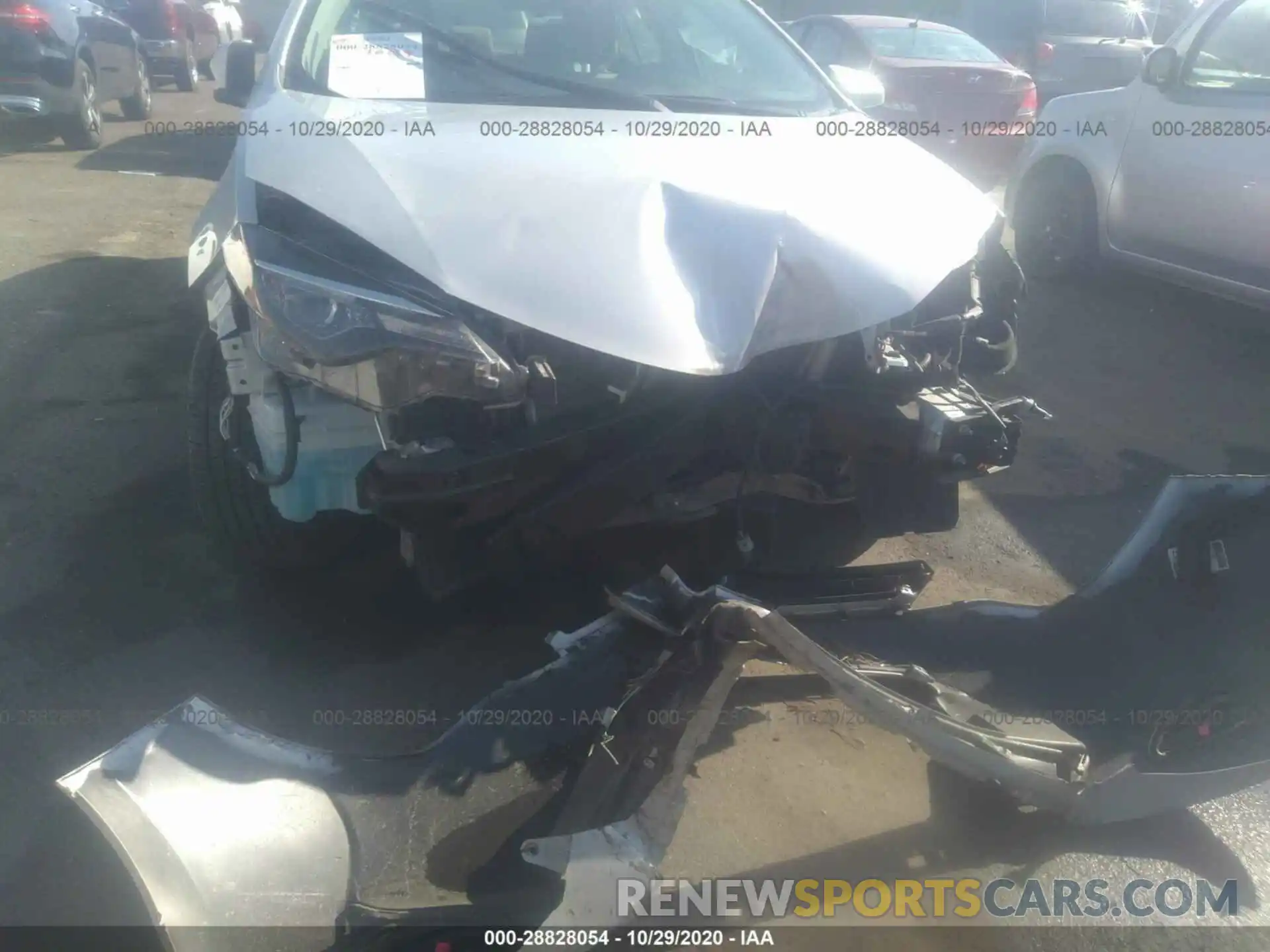 6 Photograph of a damaged car 2T1BURHE0KC214433 TOYOTA COROLLA 2019