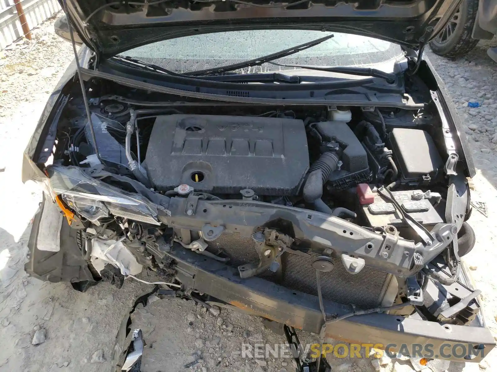 7 Photograph of a damaged car 2T1BURHE0KC215209 TOYOTA COROLLA 2019