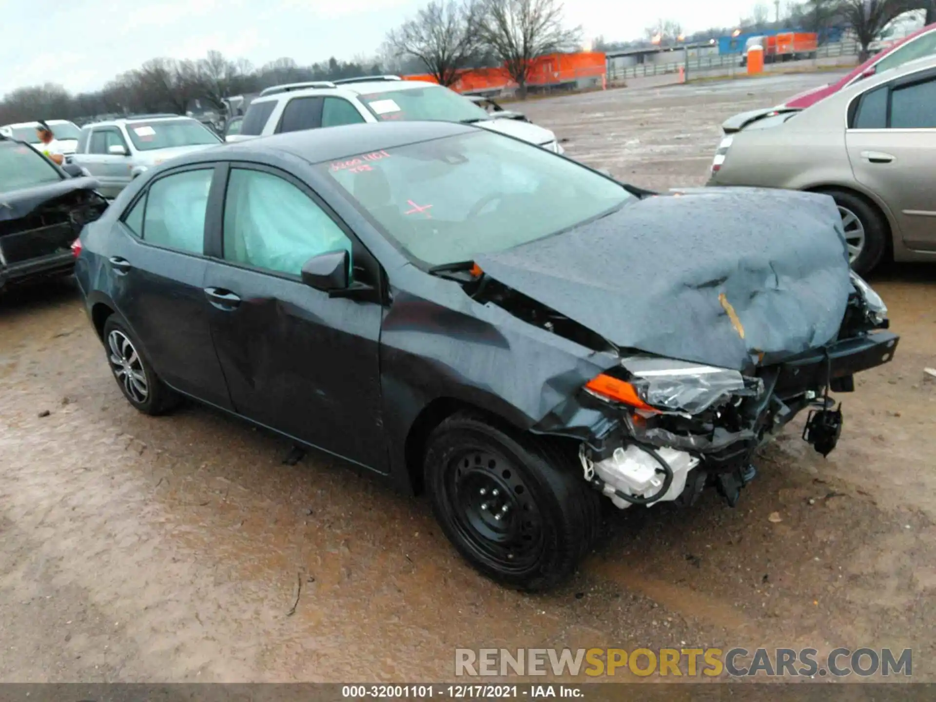 1 Photograph of a damaged car 2T1BURHE0KC215307 TOYOTA COROLLA 2019