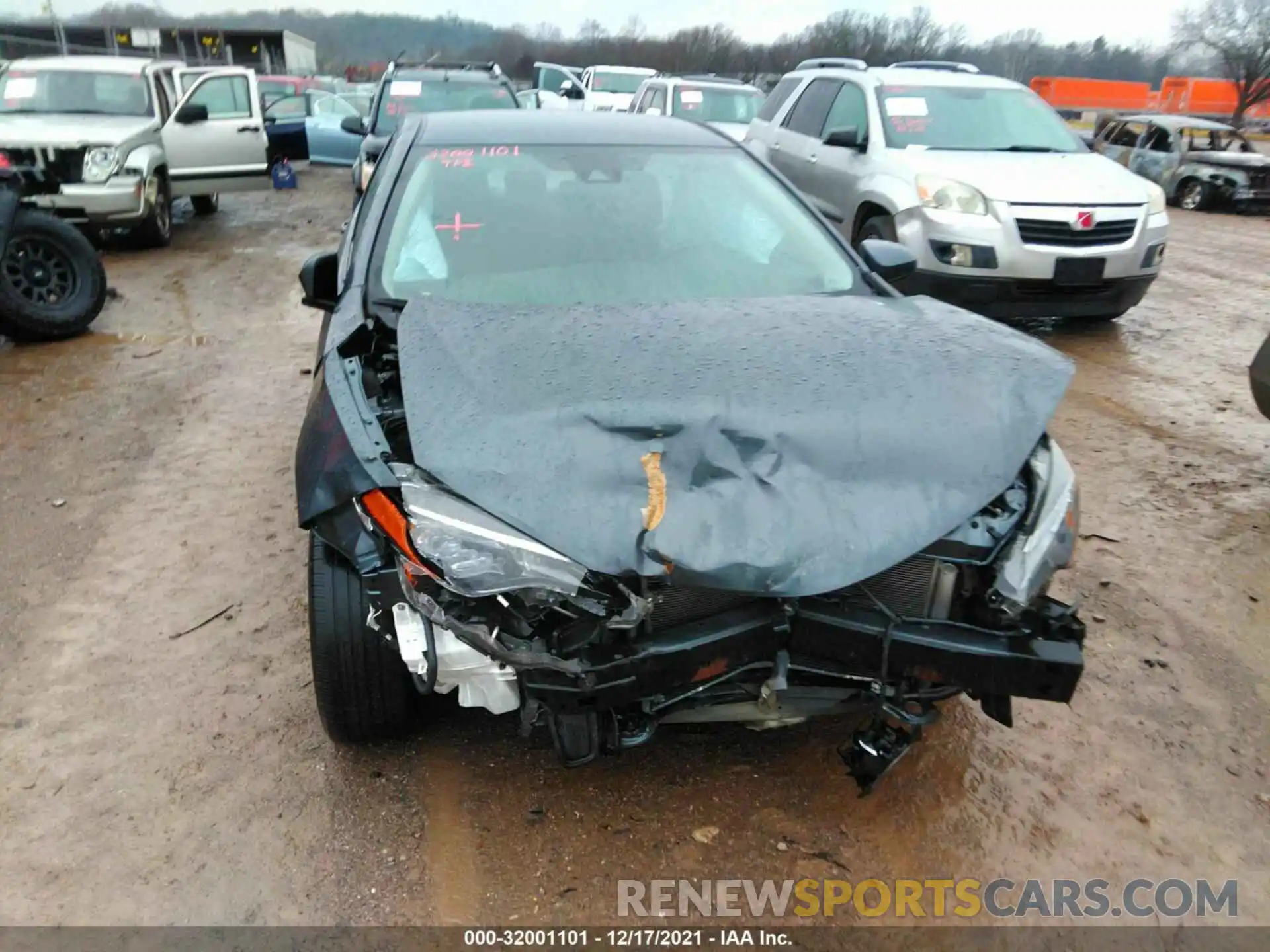 6 Photograph of a damaged car 2T1BURHE0KC215307 TOYOTA COROLLA 2019