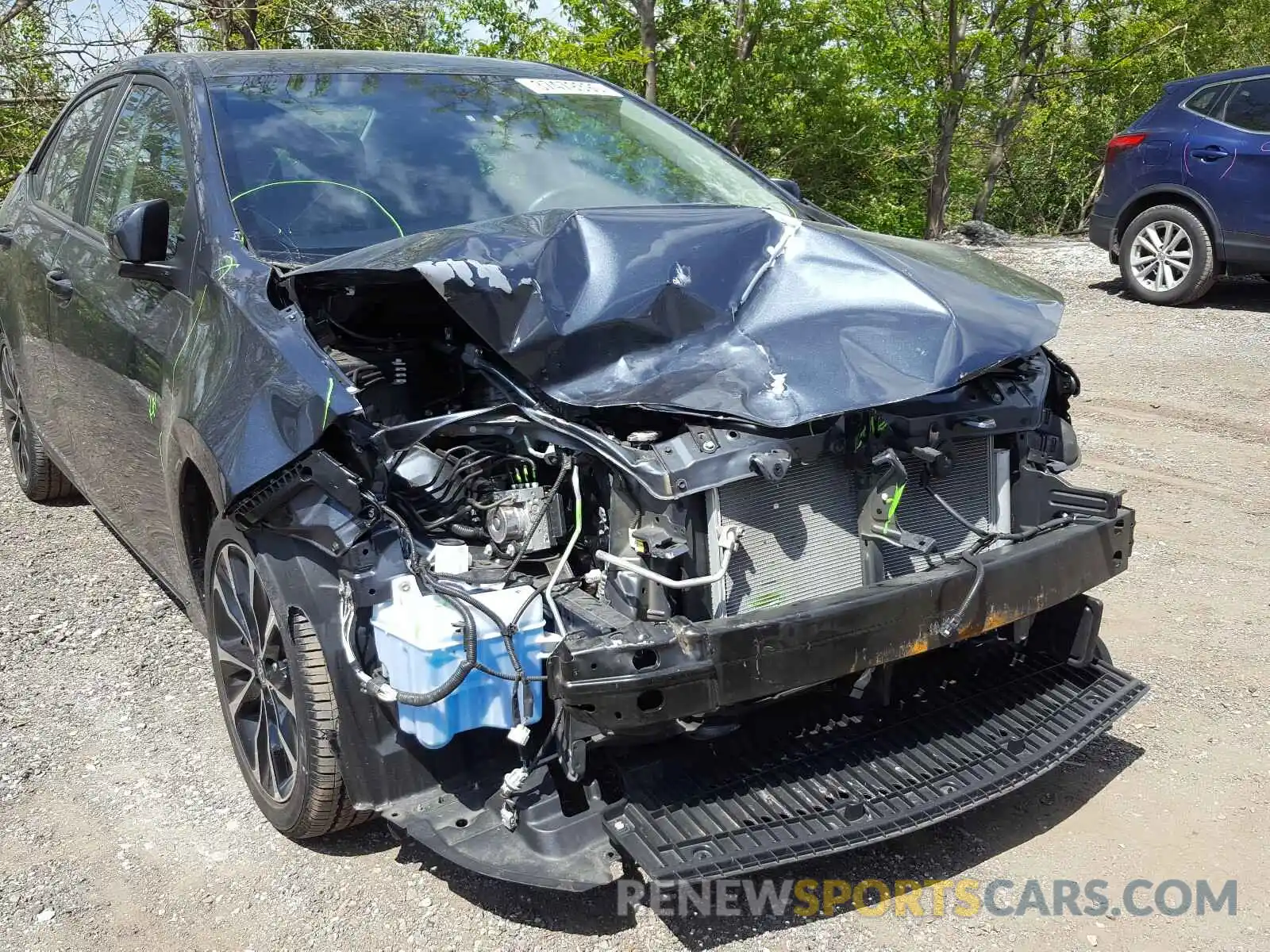 9 Photograph of a damaged car 2T1BURHE0KC215730 TOYOTA COROLLA 2019