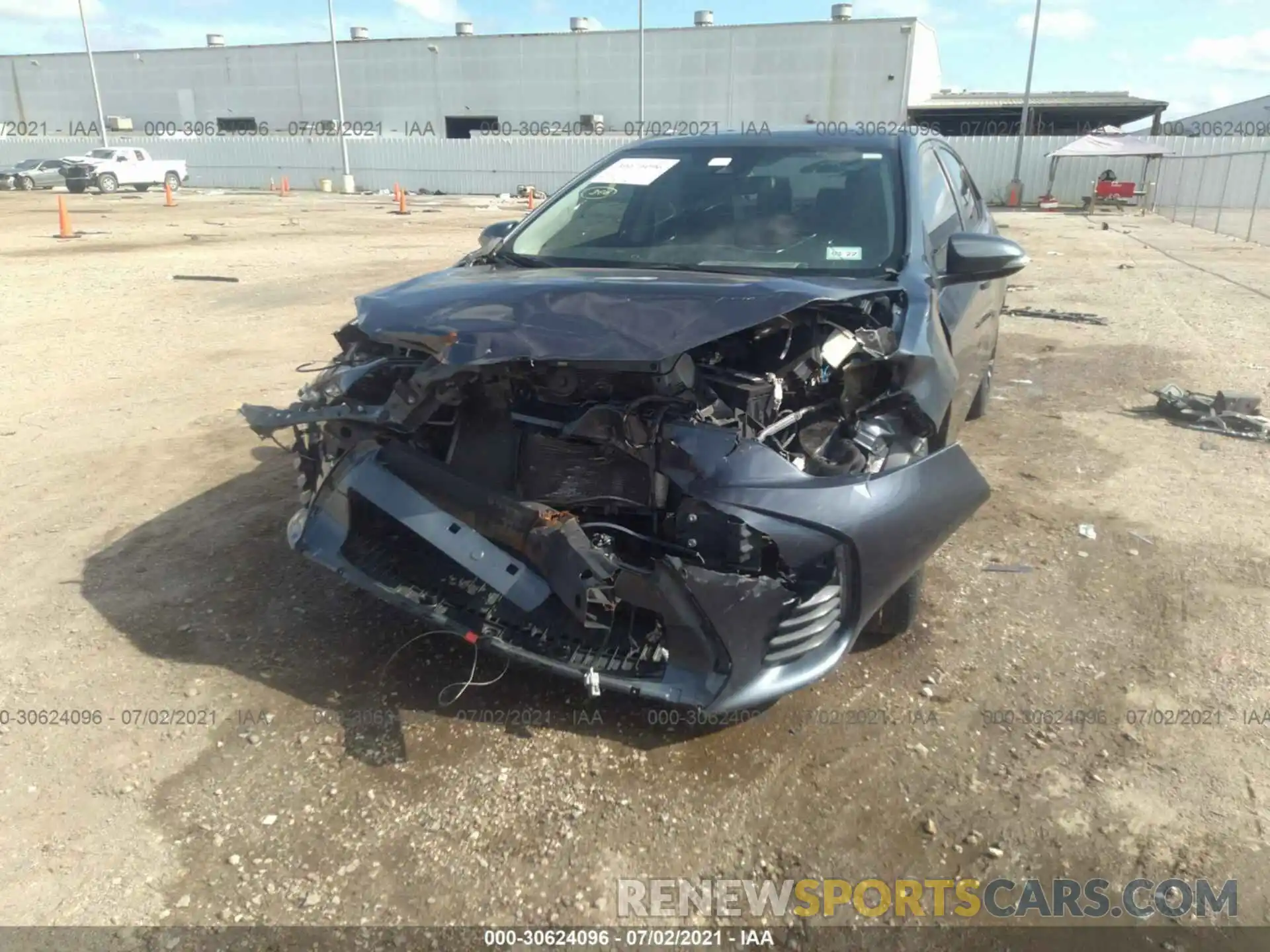 6 Photograph of a damaged car 2T1BURHE0KC216537 TOYOTA COROLLA 2019