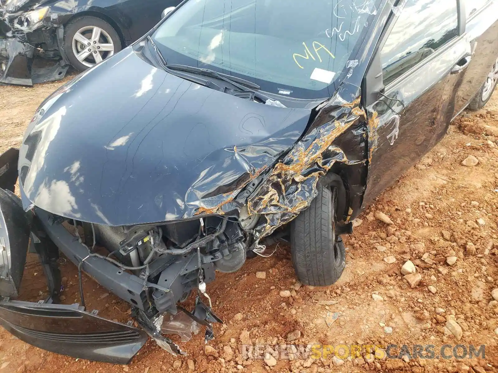 9 Photograph of a damaged car 2T1BURHE0KC216571 TOYOTA COROLLA 2019