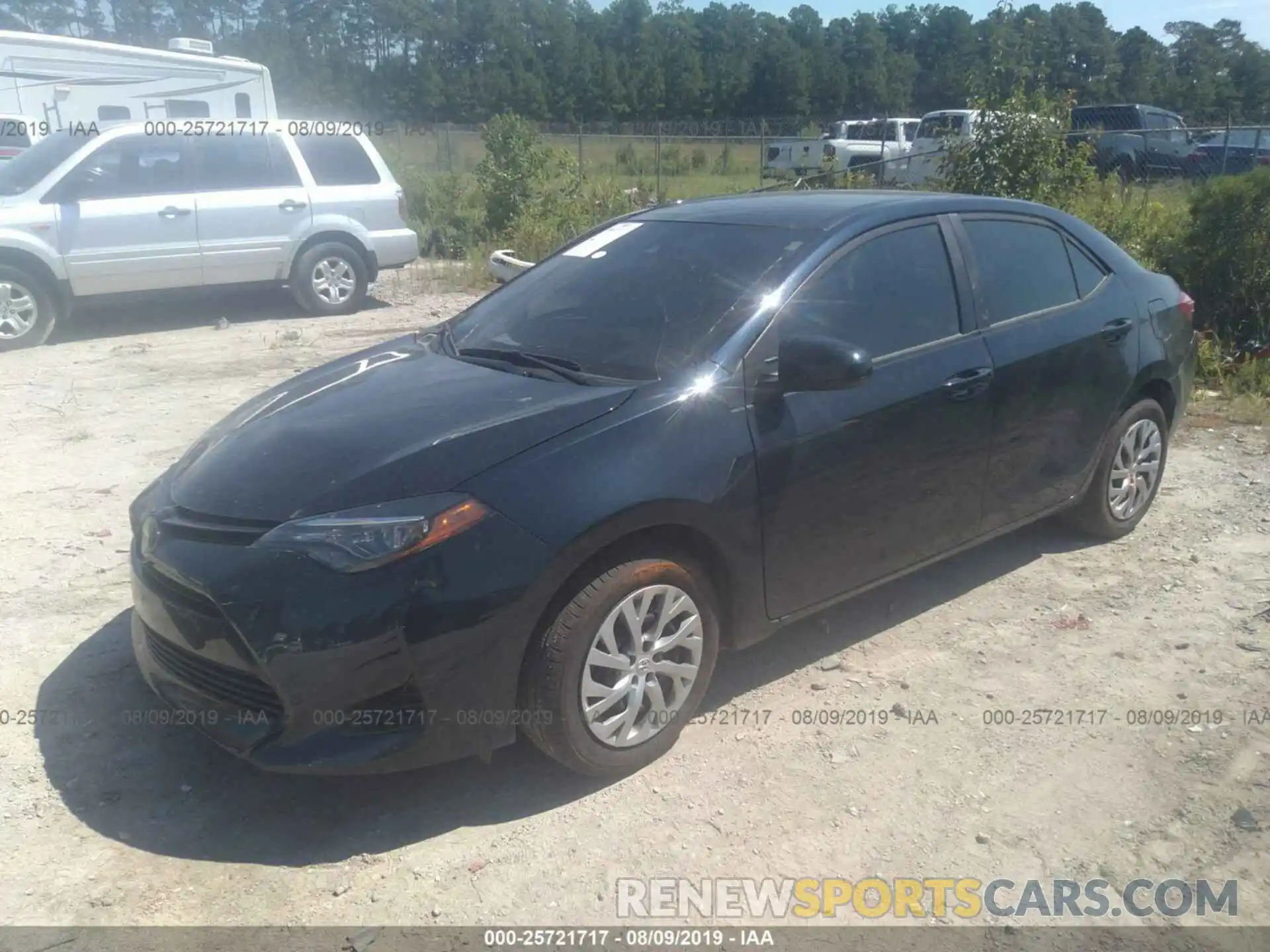 2 Photograph of a damaged car 2T1BURHE0KC217798 TOYOTA COROLLA 2019