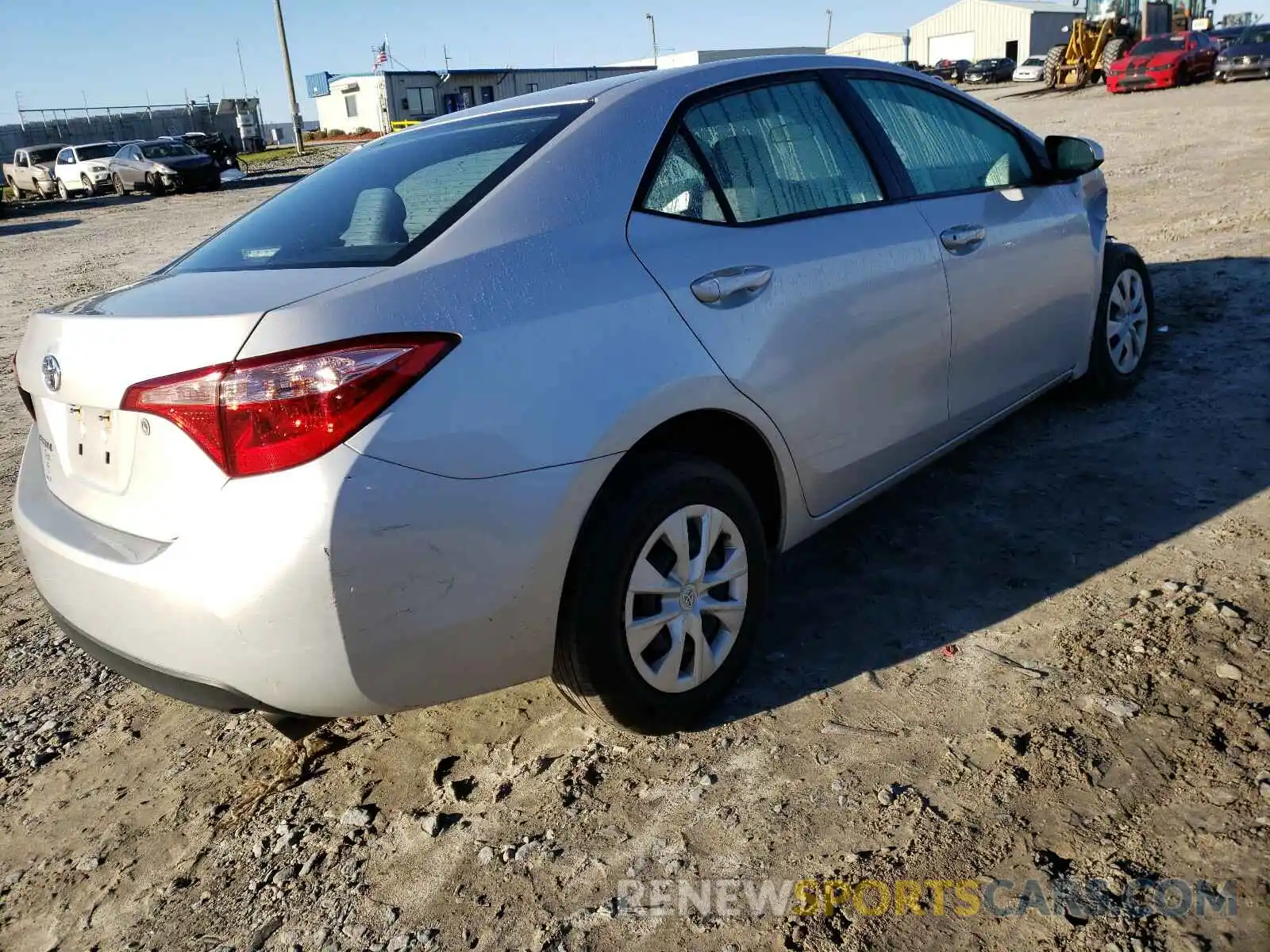 4 Photograph of a damaged car 2T1BURHE0KC218000 TOYOTA COROLLA 2019